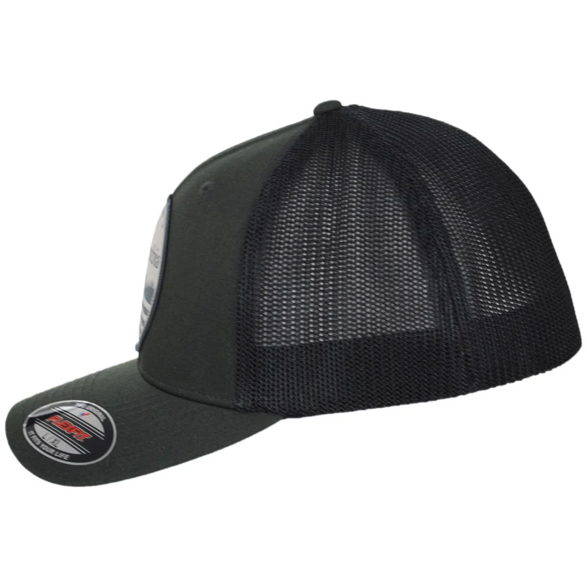 Mesh Flexfit Fitted Baseball Cap - Image 3