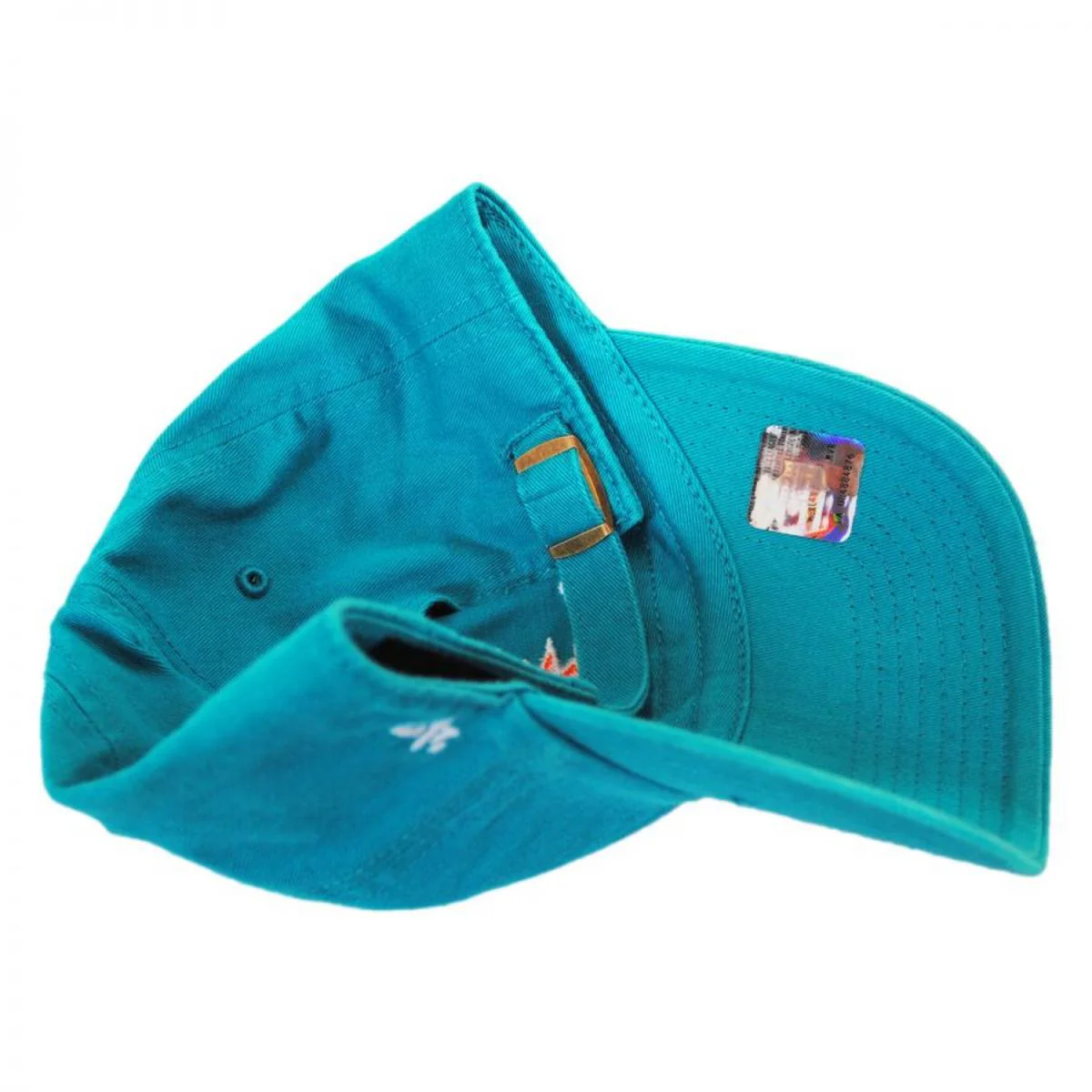 Miami Dolphins NFL Clean Up Strapback Baseball Cap Dad Hat - Image 4