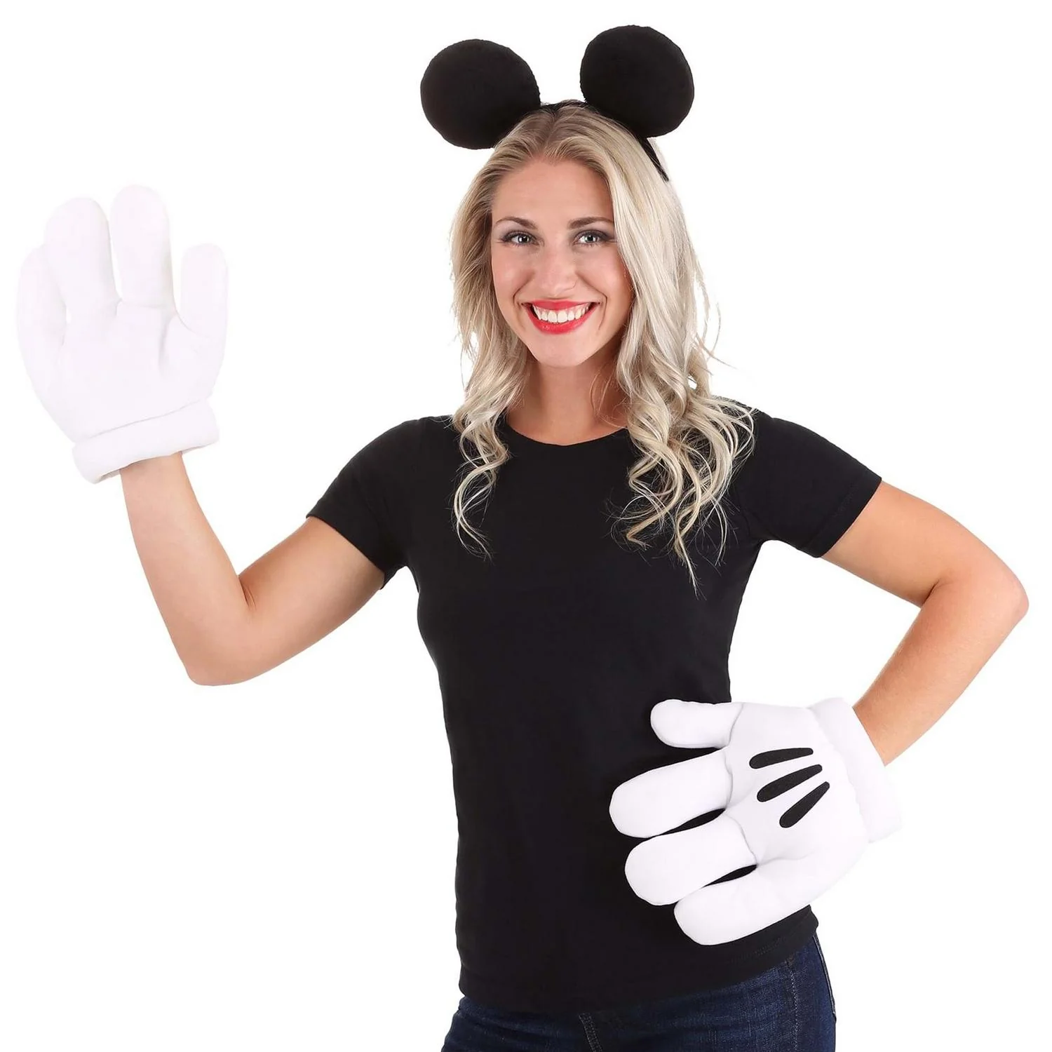 Mickey Mouse Headband & Gloves Kit - Image 5