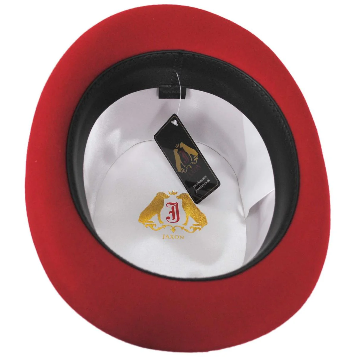 Mid Crown Wool Felt Top Hat - Image 12
