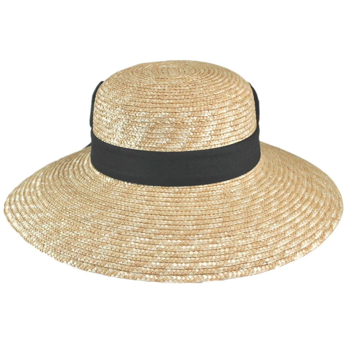 Milan Straw Boater Sun Hat - Image 4