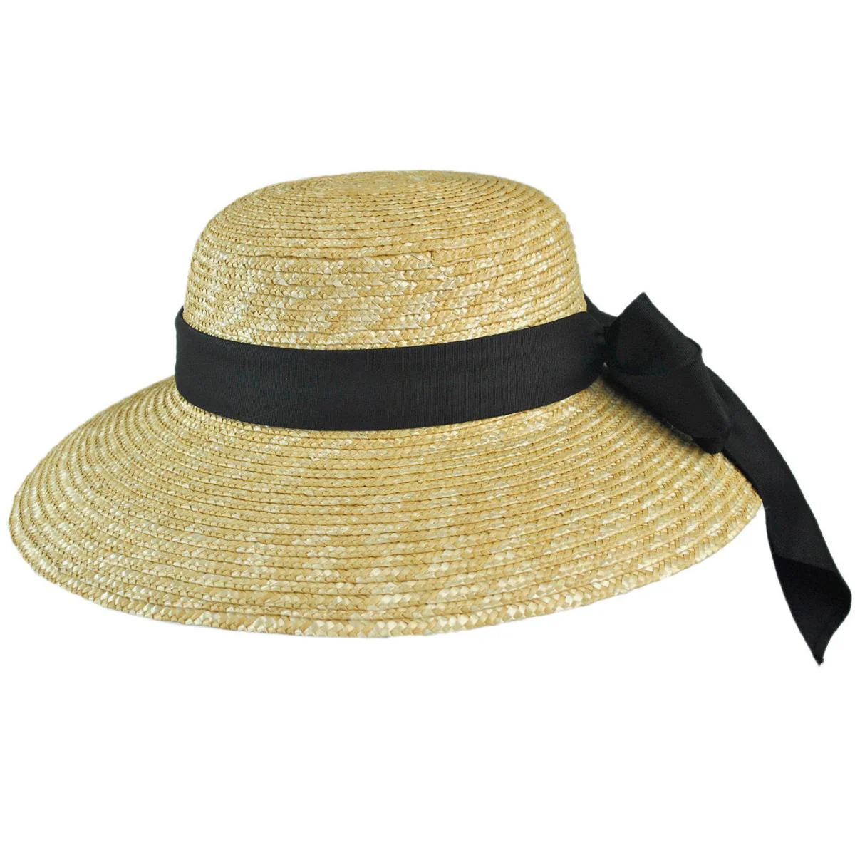 Milan Straw Boater Sun Hat - Image 5