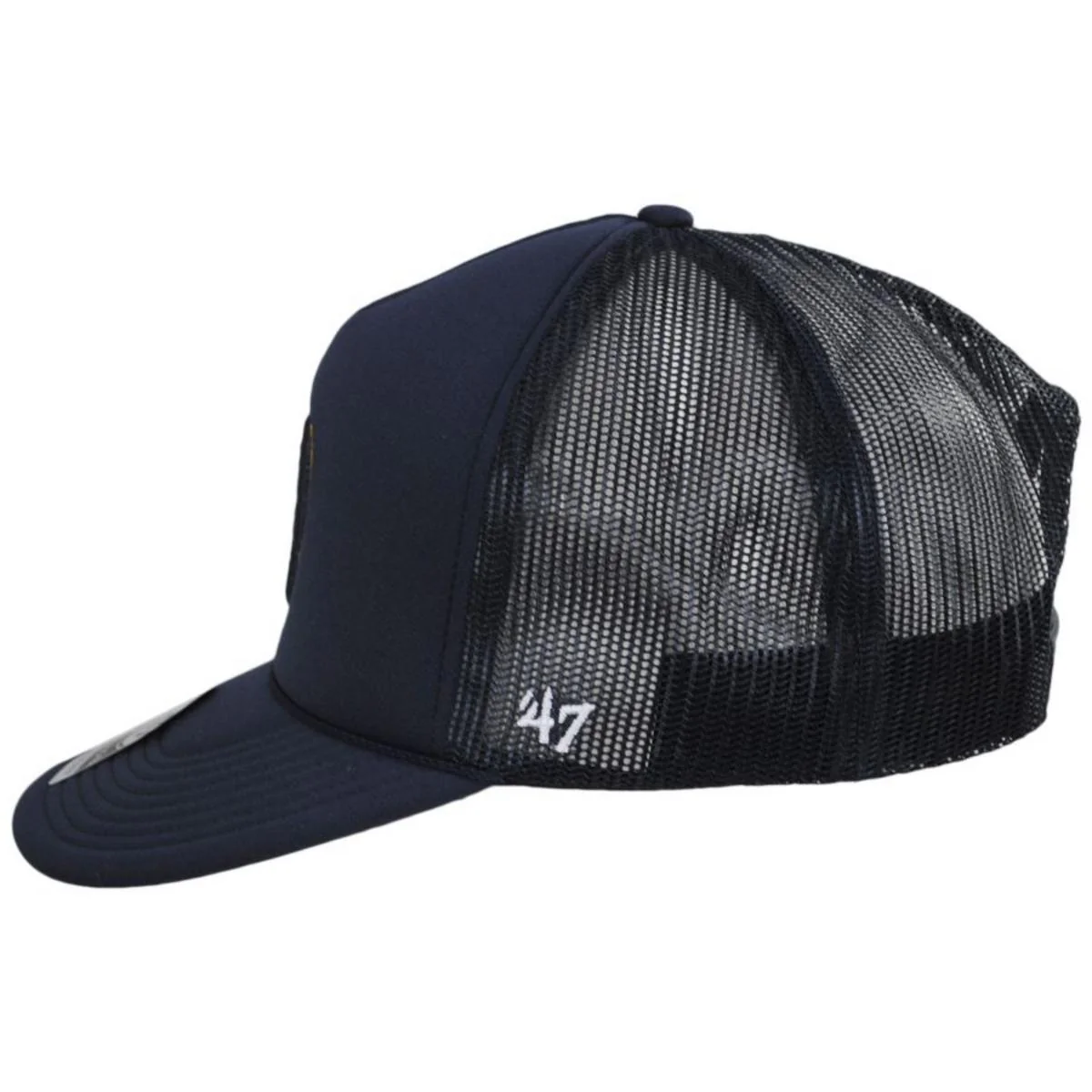 Milwaukee Brewers MLB Foam Mesh Trucker Snapback Baseball Cap - Image 3