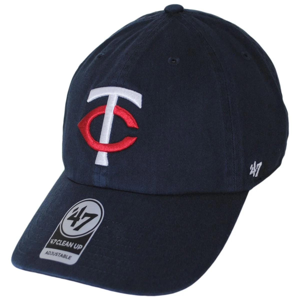 Minnesota Twins MLB Clean Up Strapback Baseball Cap Dad Hat - Image 3