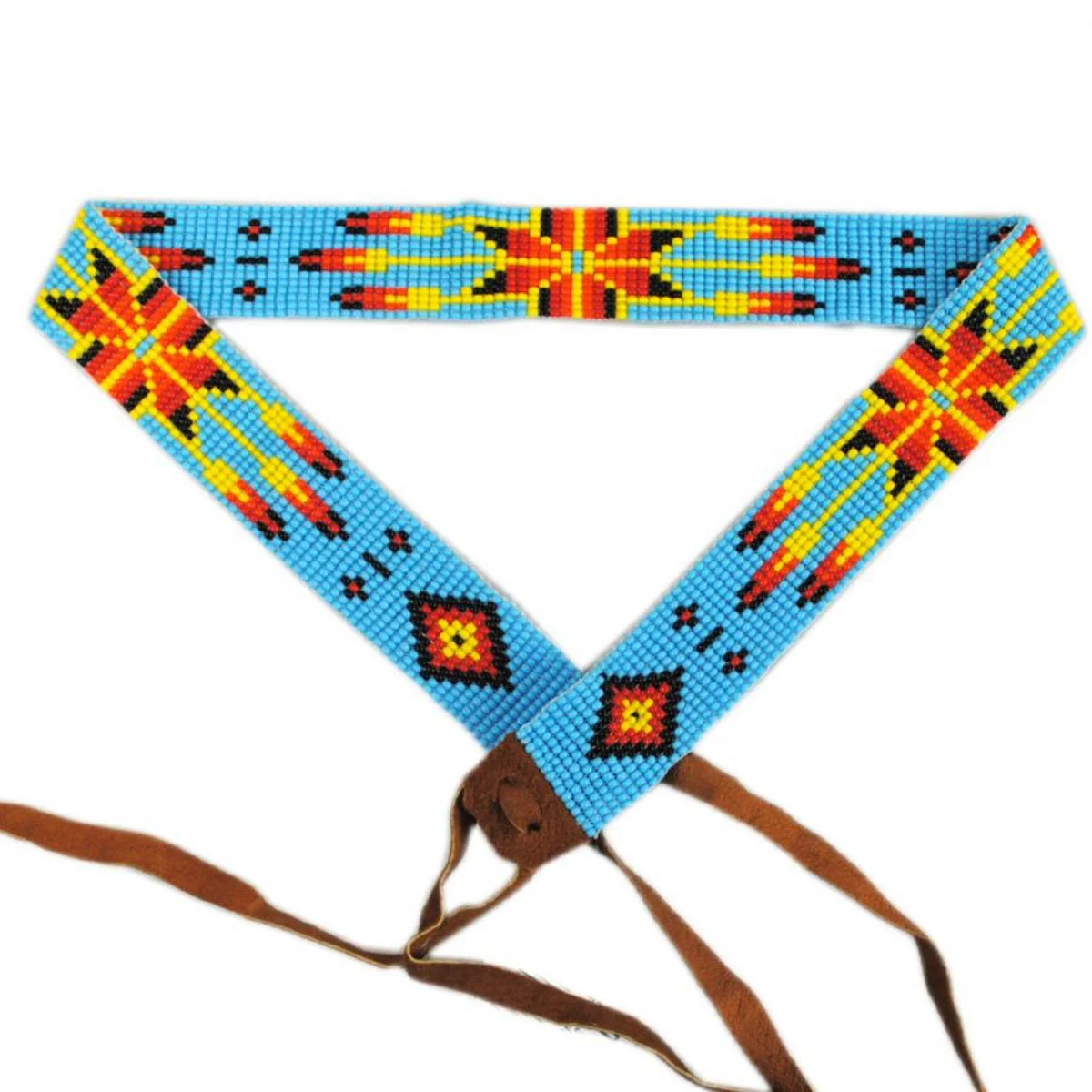 Morning Star Beaded Hat Band