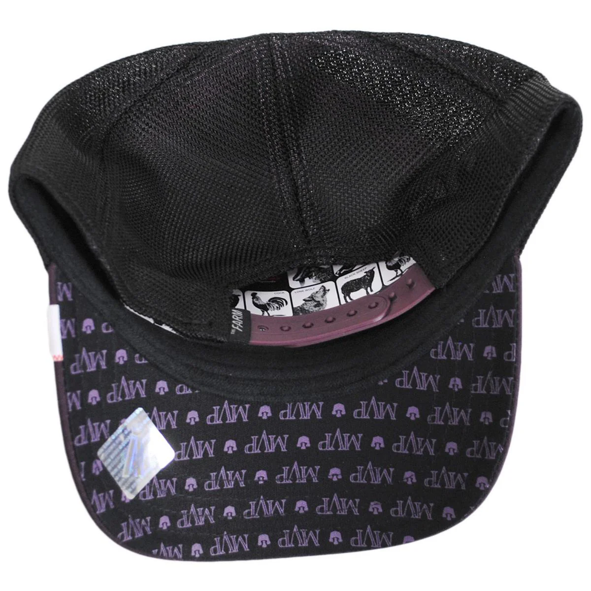 MVP Panther Mesh Trucker Snapback Baseball Cap - FINAL SALE - Image 4
