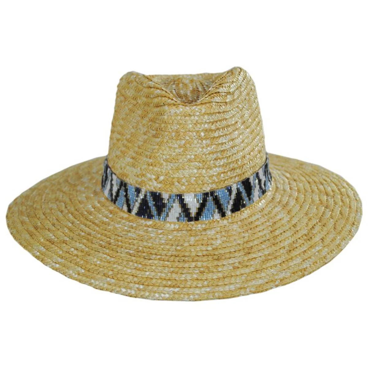 Mykonos Milan Straw Rancher Fedora Hat - FINAL SALE - Image 3