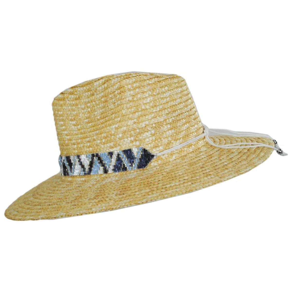 Mykonos Milan Straw Rancher Fedora Hat - FINAL SALE - Image 4