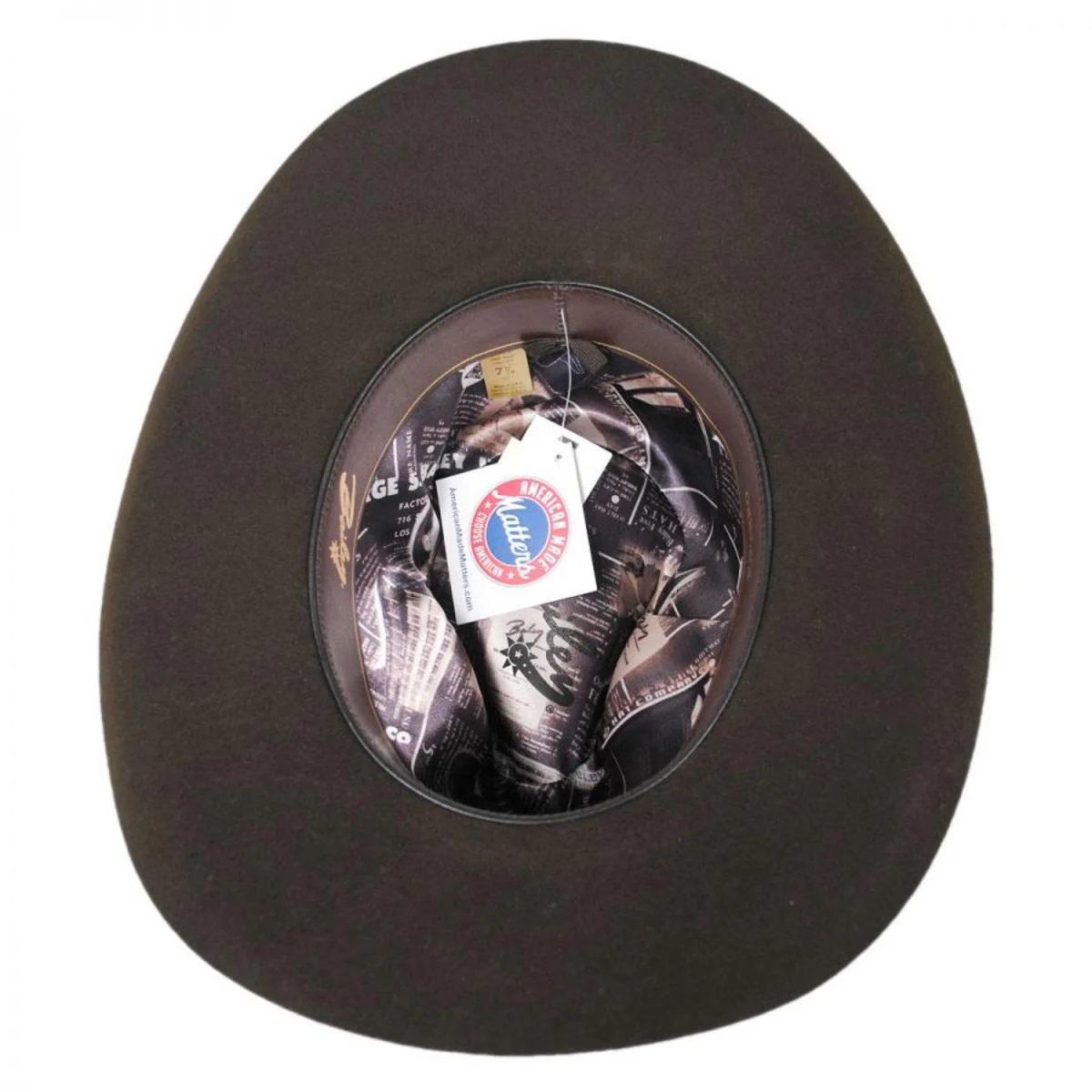Navarro Wool Felt Western Hat - Image 4