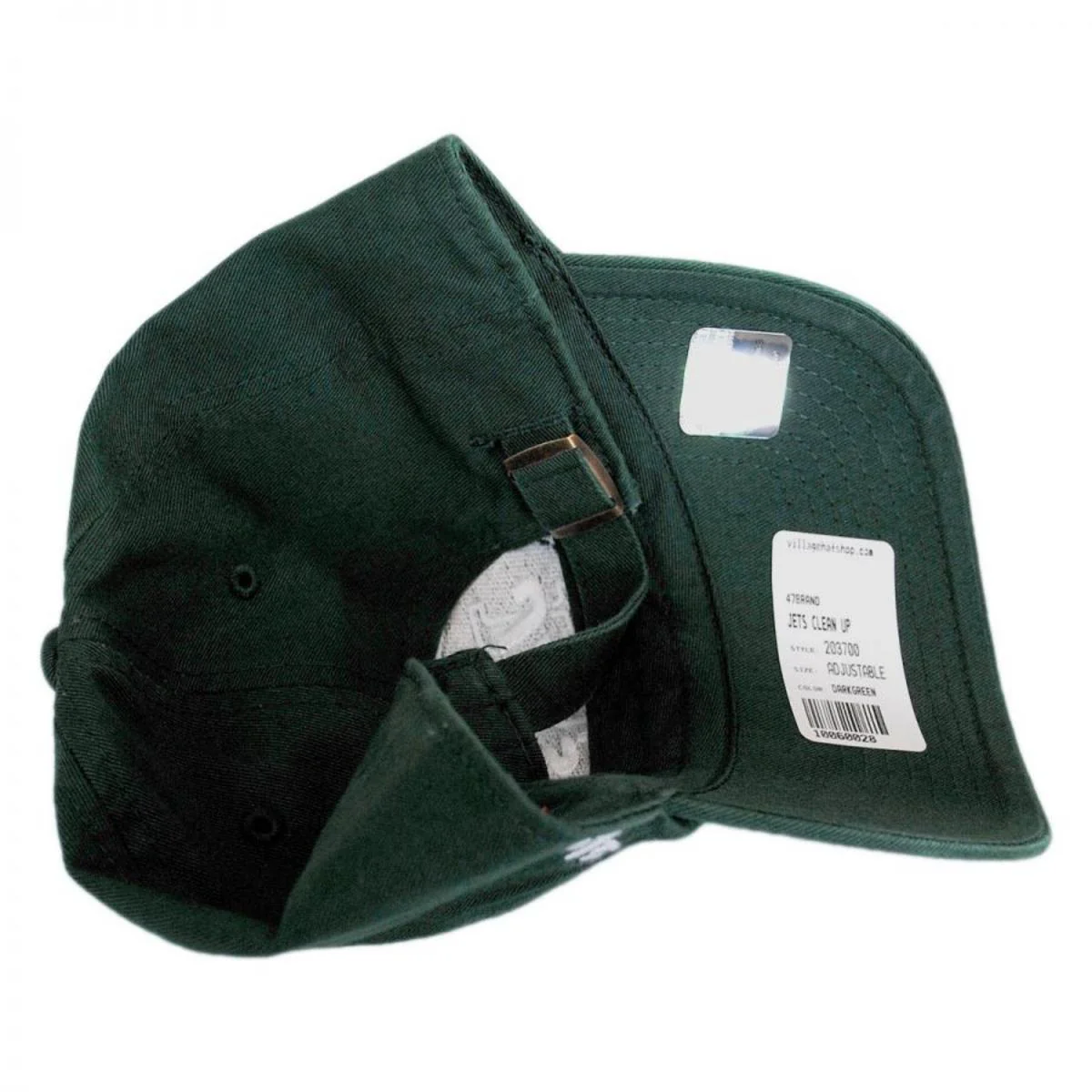 New York Jets NFL Clean Up Strapback Baseball Cap Dad Hat - Image 4