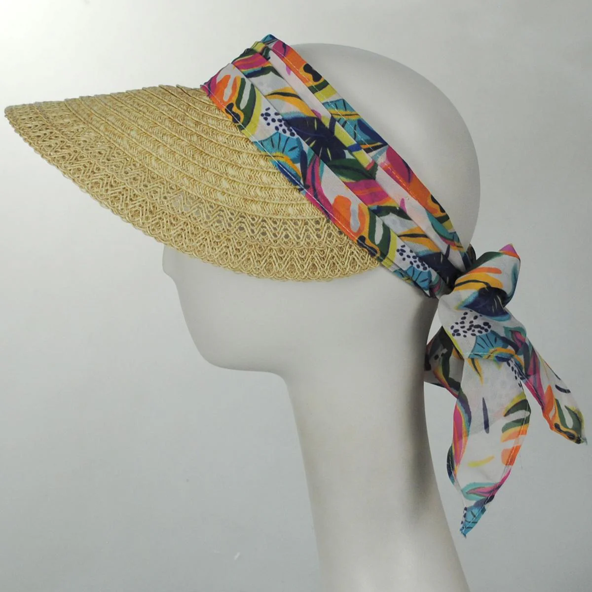 Nohea Toyo Straw Visor - Image 3