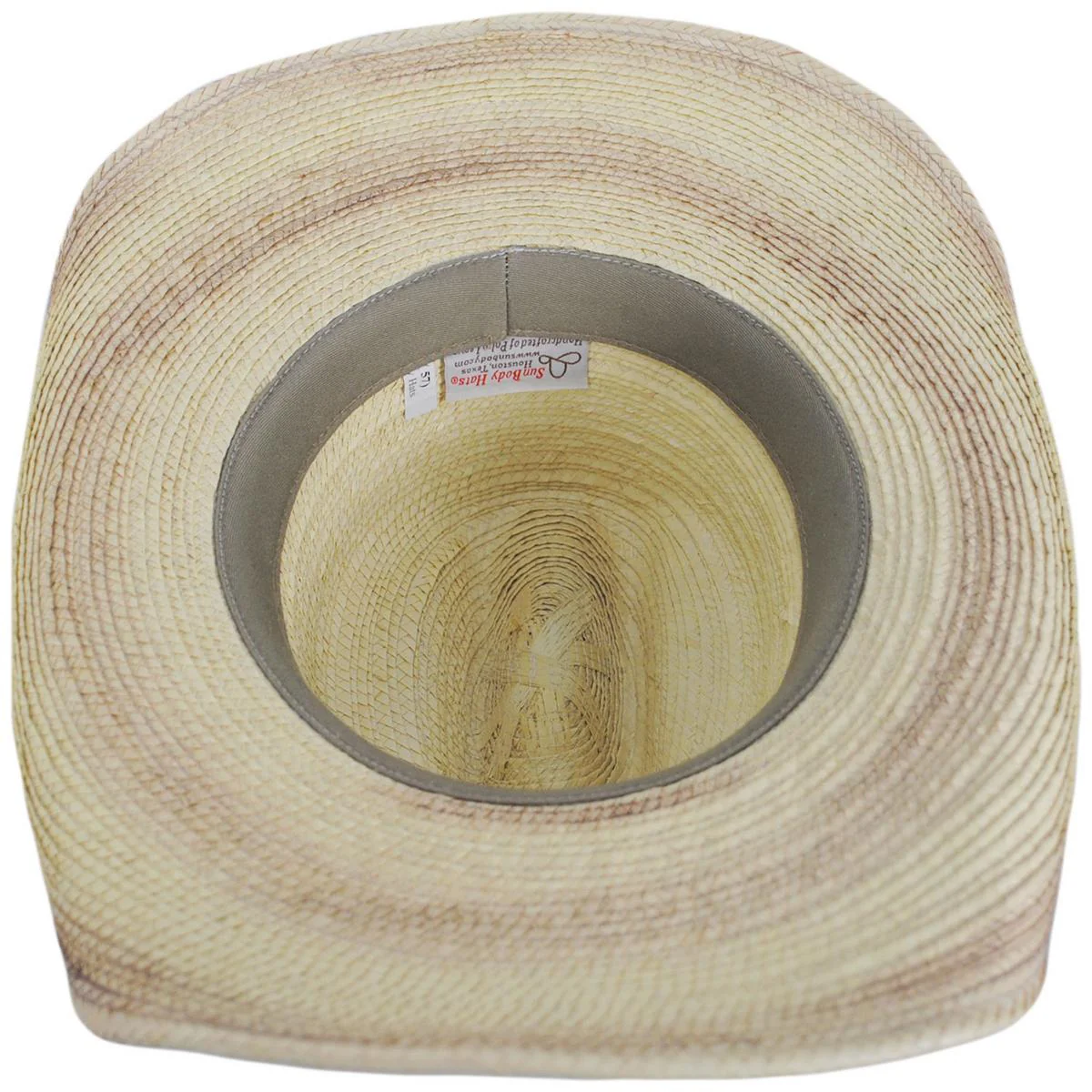 Nuts and Bolts Guatemalan Palm Leaf Straw Hat - Image 3