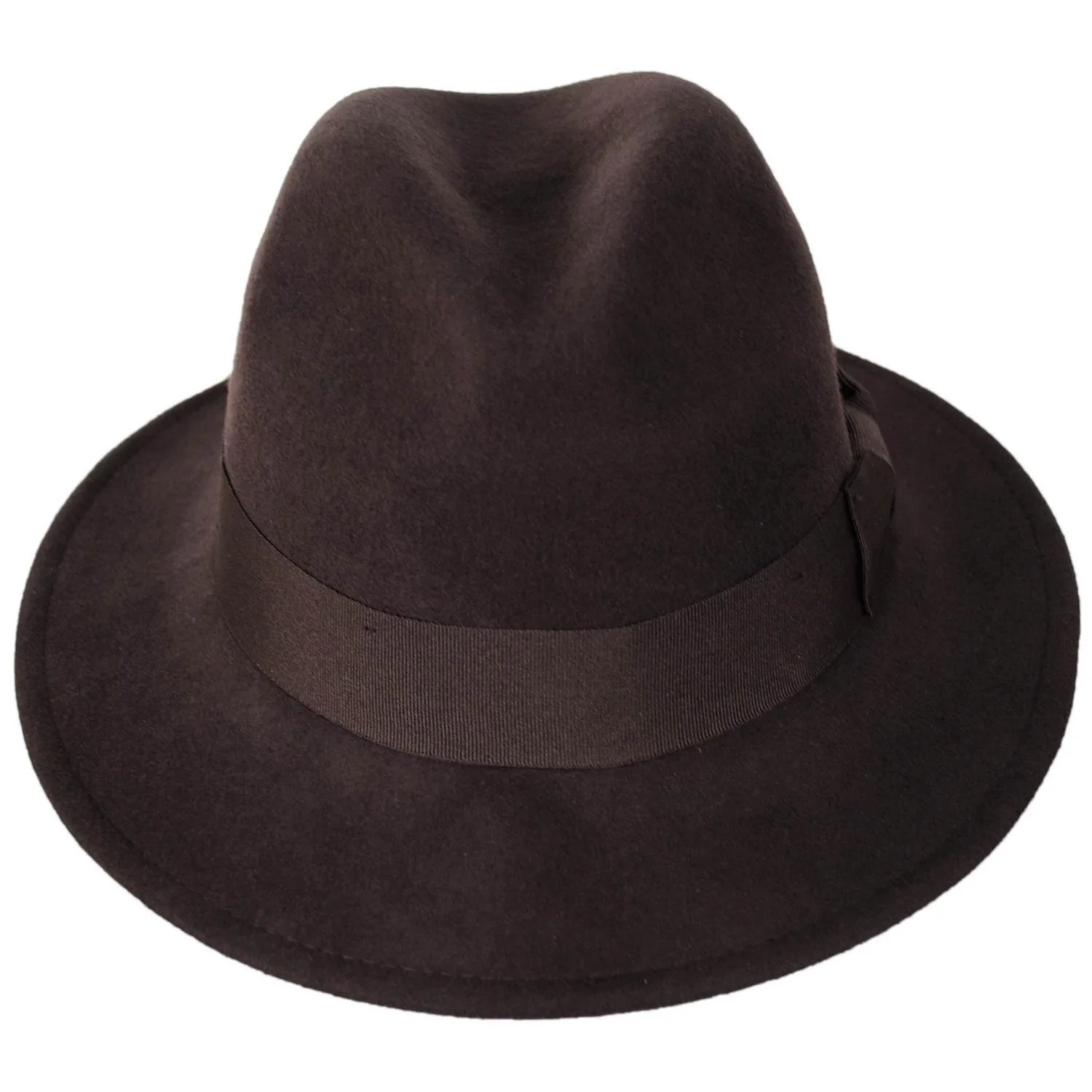 Officially Licensed Crushable Wool Felt Safari Fedora Hat - Image 2