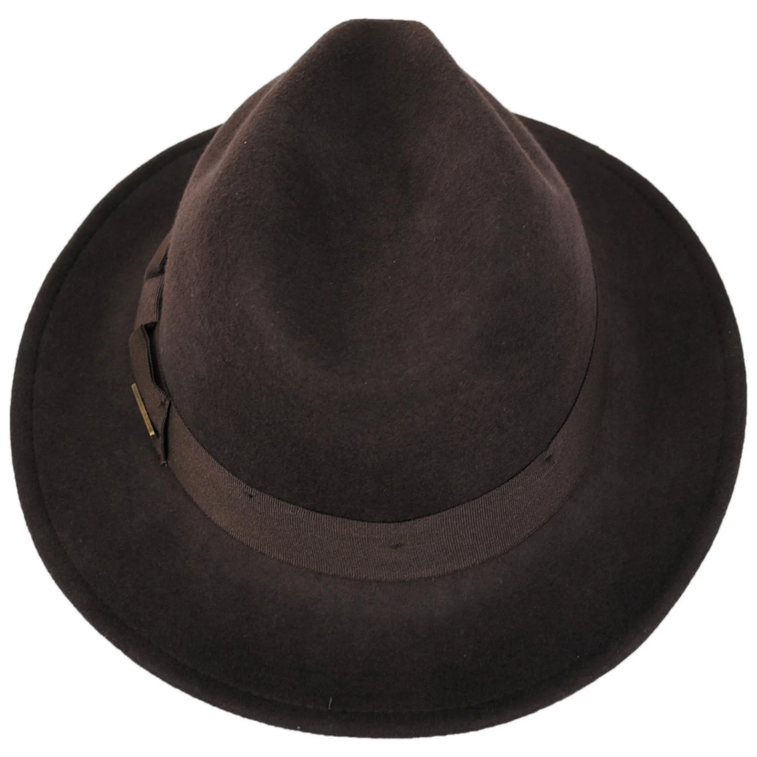 Officially Licensed Crushable Wool Felt Safari Fedora Hat - Image 4