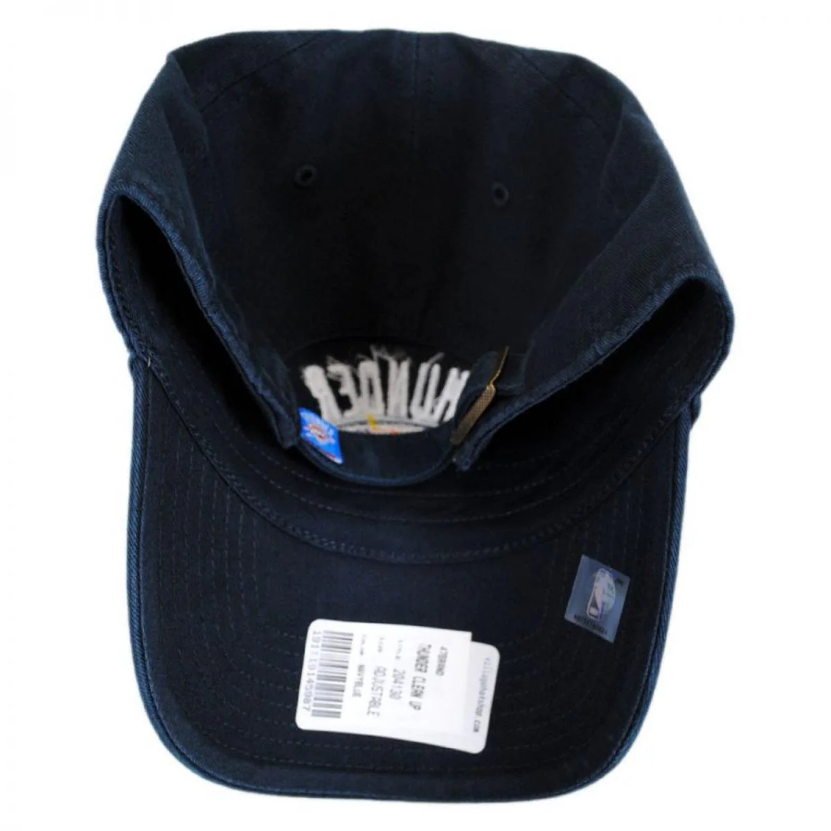 Oklahoma City Thunder NBA Clean Up Strapback Baseball Cap Dad Hat - Image 3