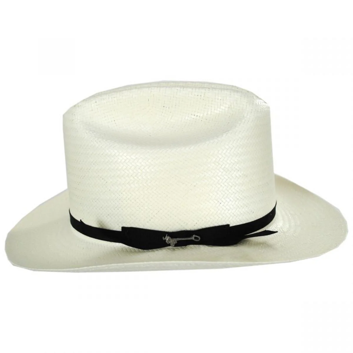 Open Road 6X Shantung Straw Western Hat - Image 3
