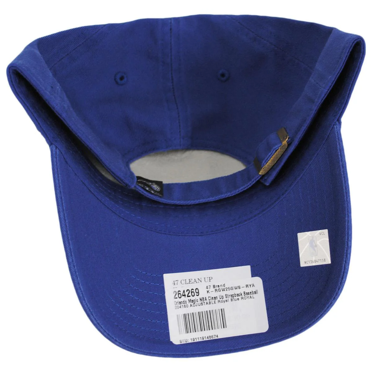 Orlando Magic NBA Clean Up Strapback Baseball Cap Dad Hat - Image 6