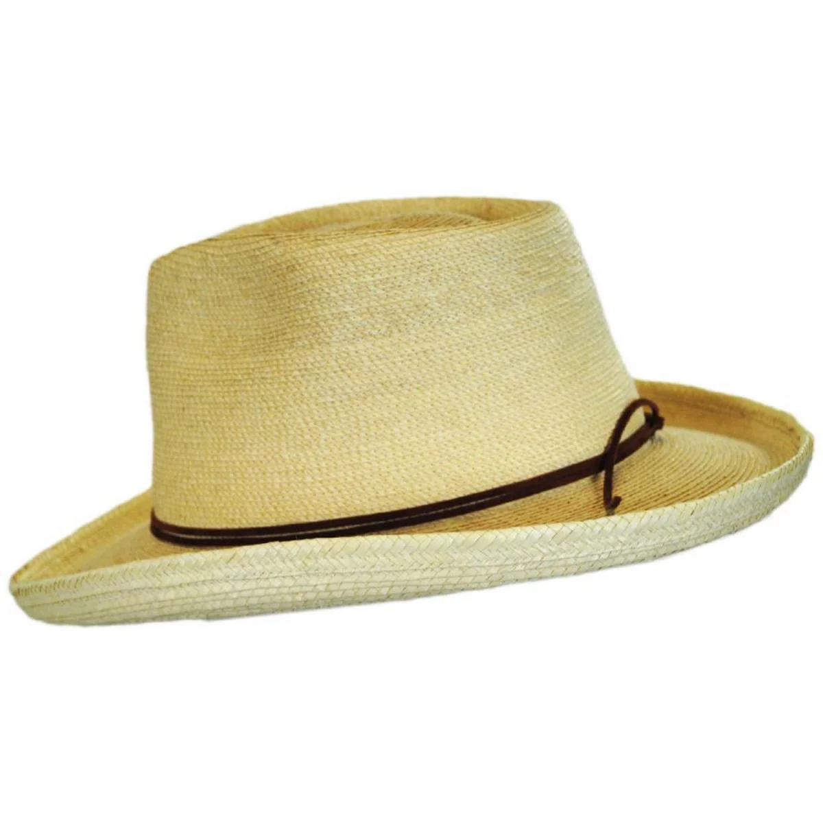 Outlaw Guatemalan Fine Palm Leaf Straw Hat - Image 4
