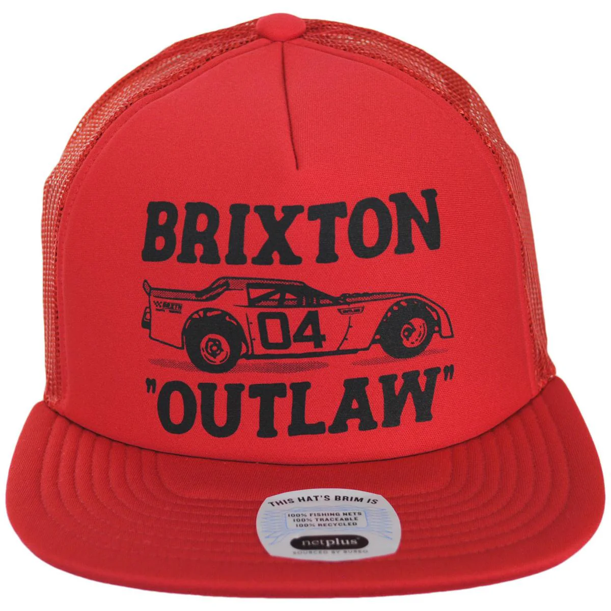 Outlaw MP NetPlus Foam Mesh Snapback Trucker Baseball Cap - Image 2