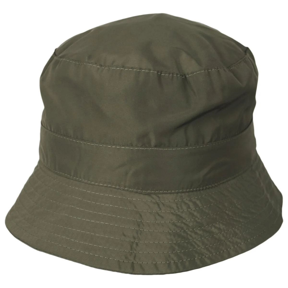 Packable Nylon Rain Bucket Hat - Image 2