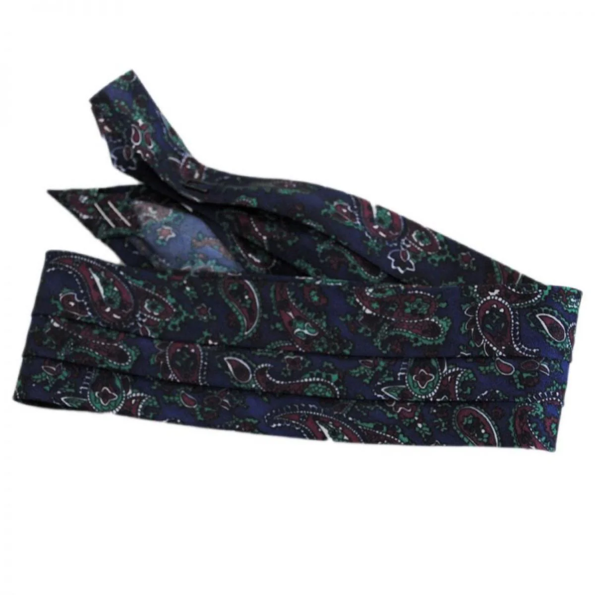 Paisley 3-Pleat Puggaree Hat Band - Image 6