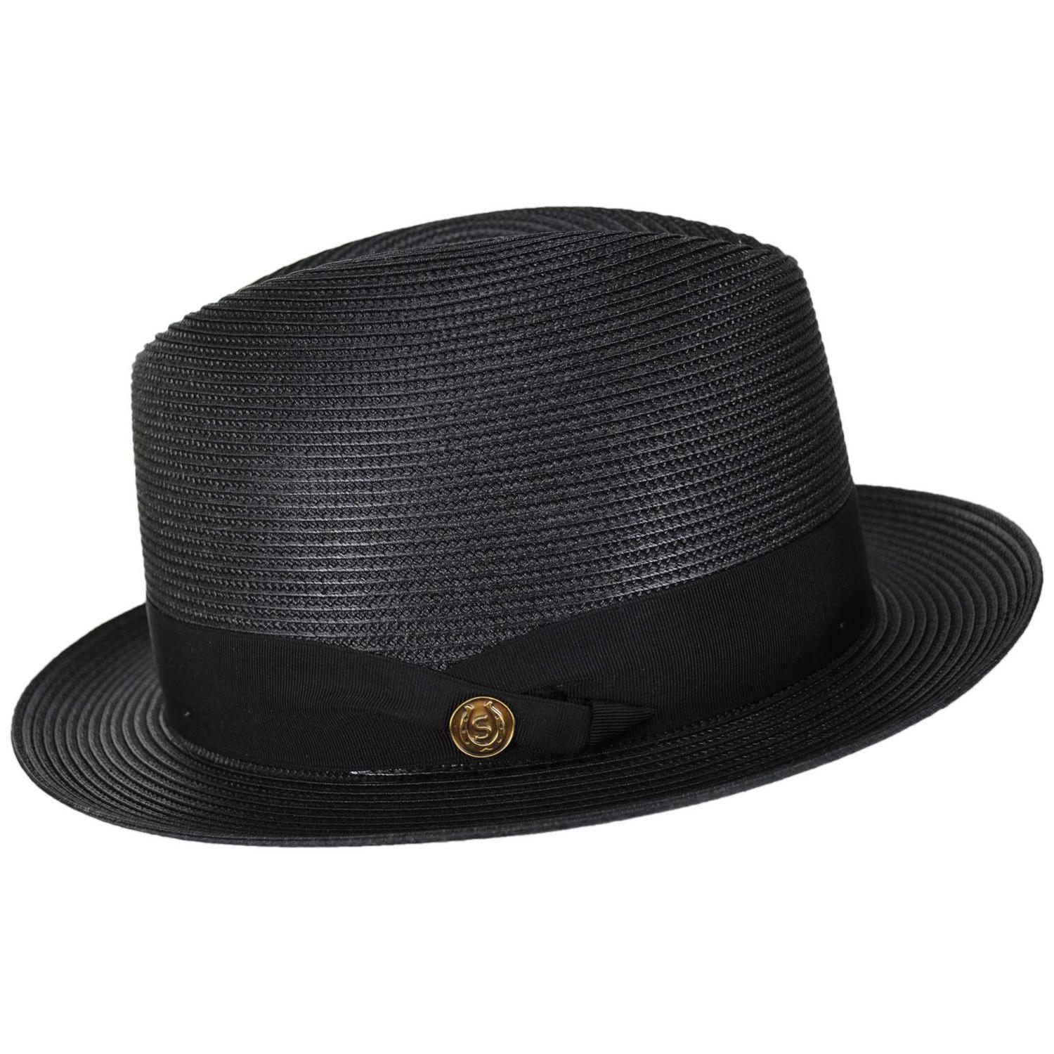 Parker Florentine Milan Straw Fedora Hat - Image 3