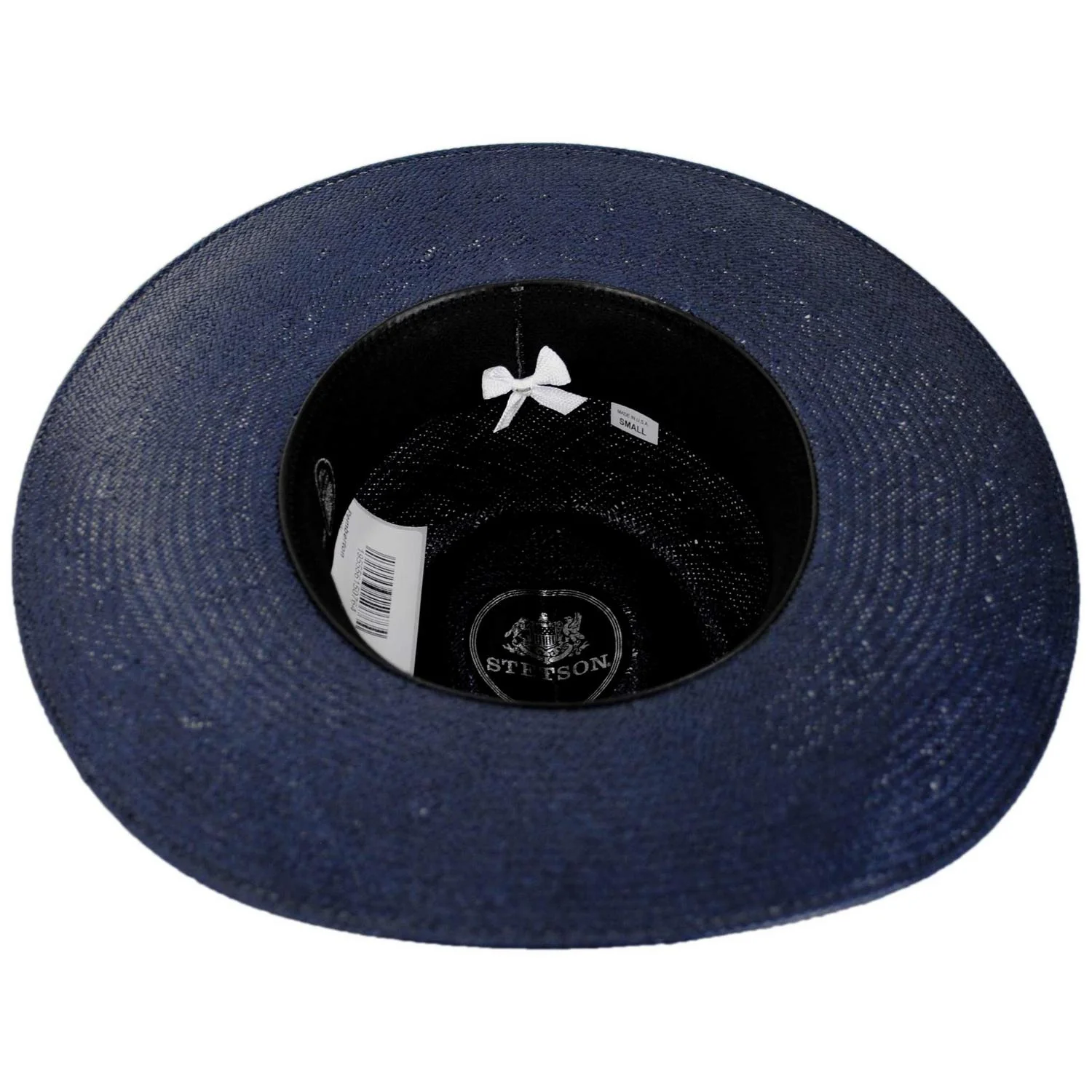Pemberton Shantung Straw Fedora Hat - Image 5