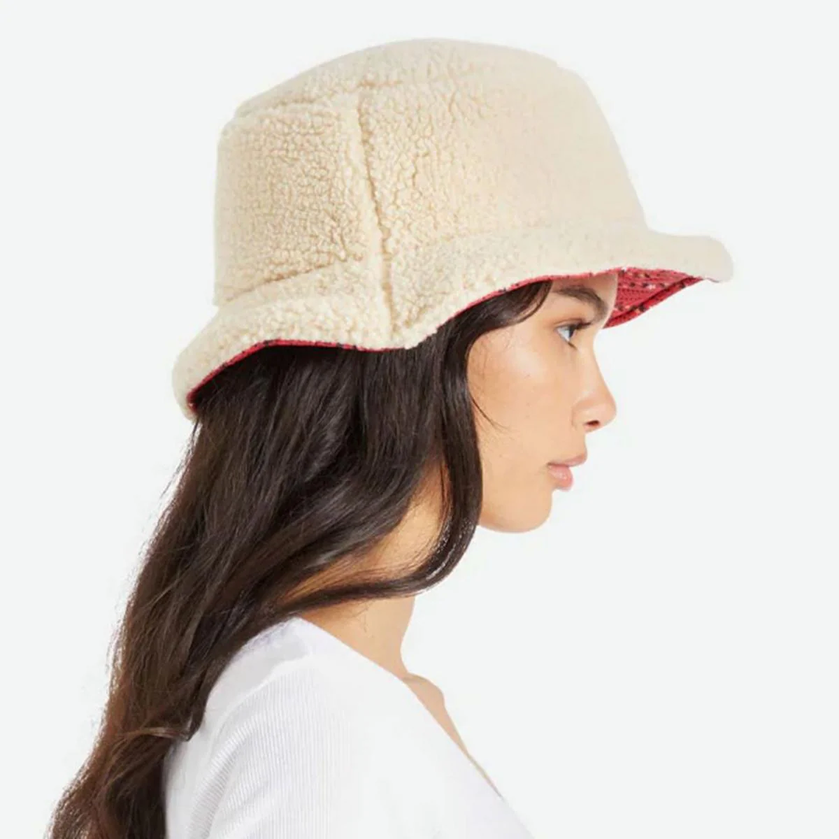 Petra Sherpa Reversible Bucket Hat - FINAL SALE - Image 12