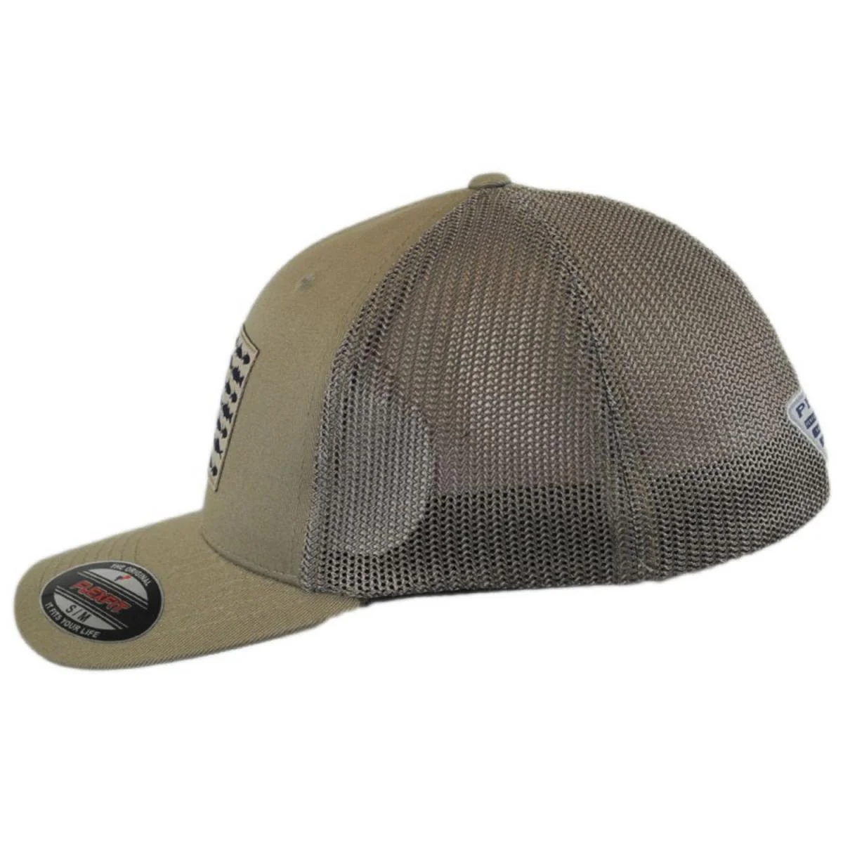 PFG Fish Flag Mesh Flexfit Fitted Baseball Cap - Image 7