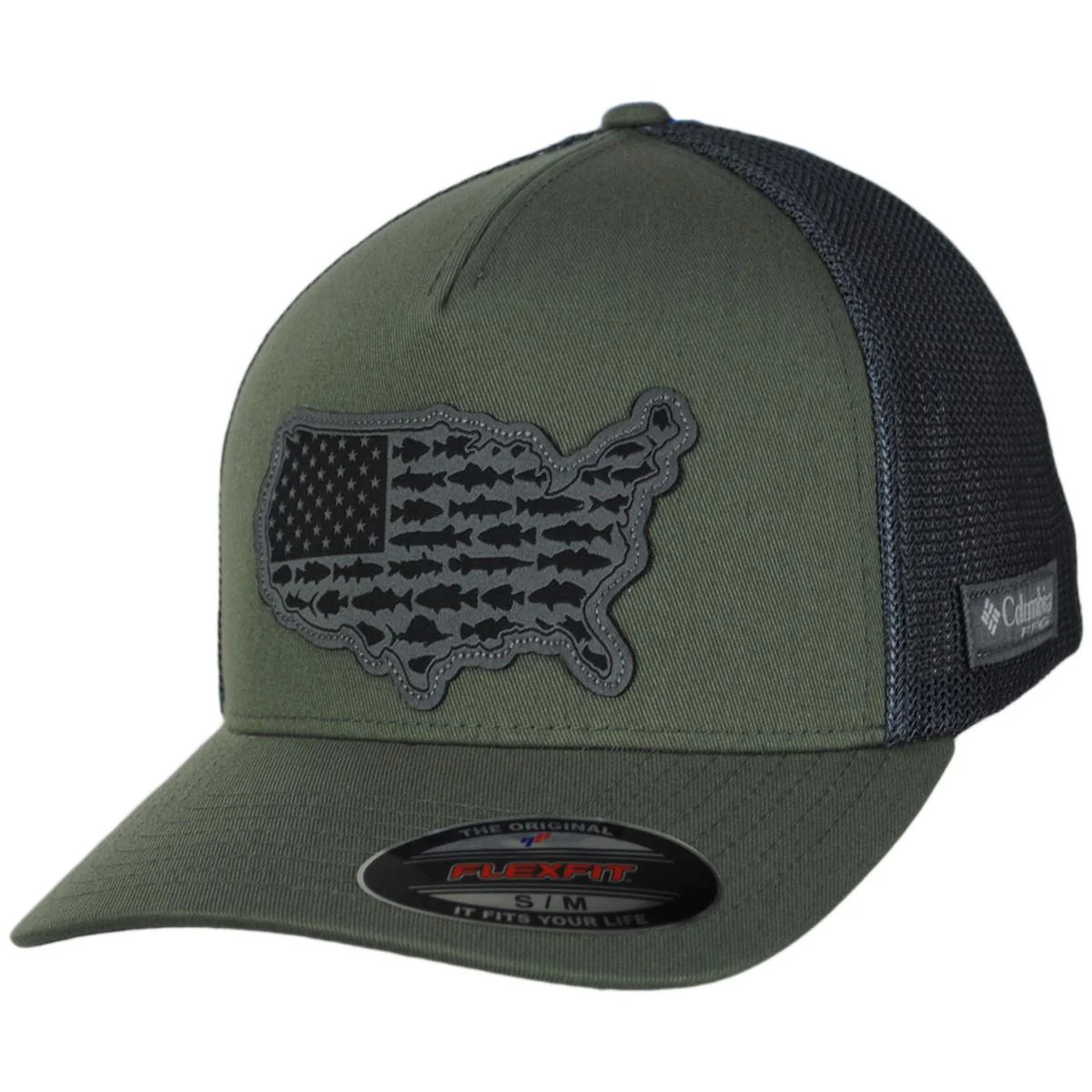 PFG Statetriot Mesh Flexfit Fitted Baseball Cap - Image 13
