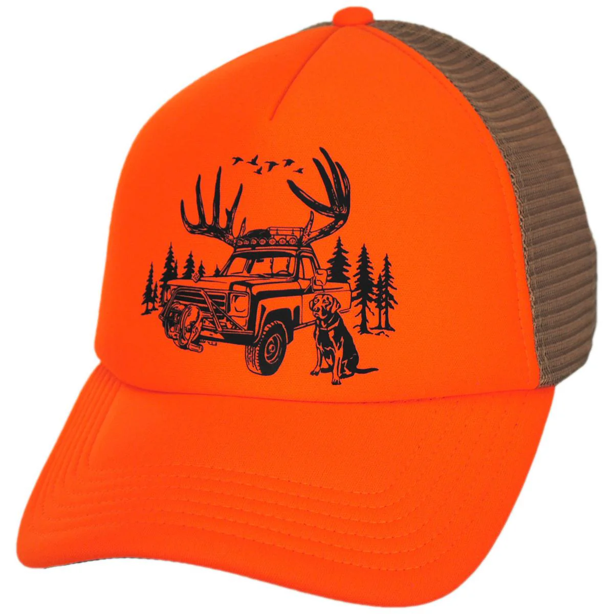 PHG Timberbuck Foam Mesh Trucker Snapback Baseball Cap