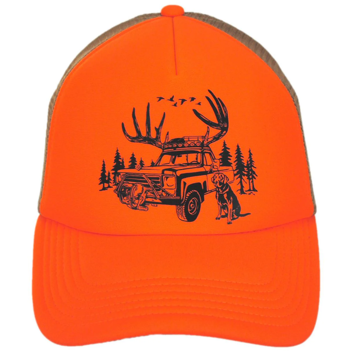 PHG Timberbuck Foam Mesh Trucker Snapback Baseball Cap - Image 3