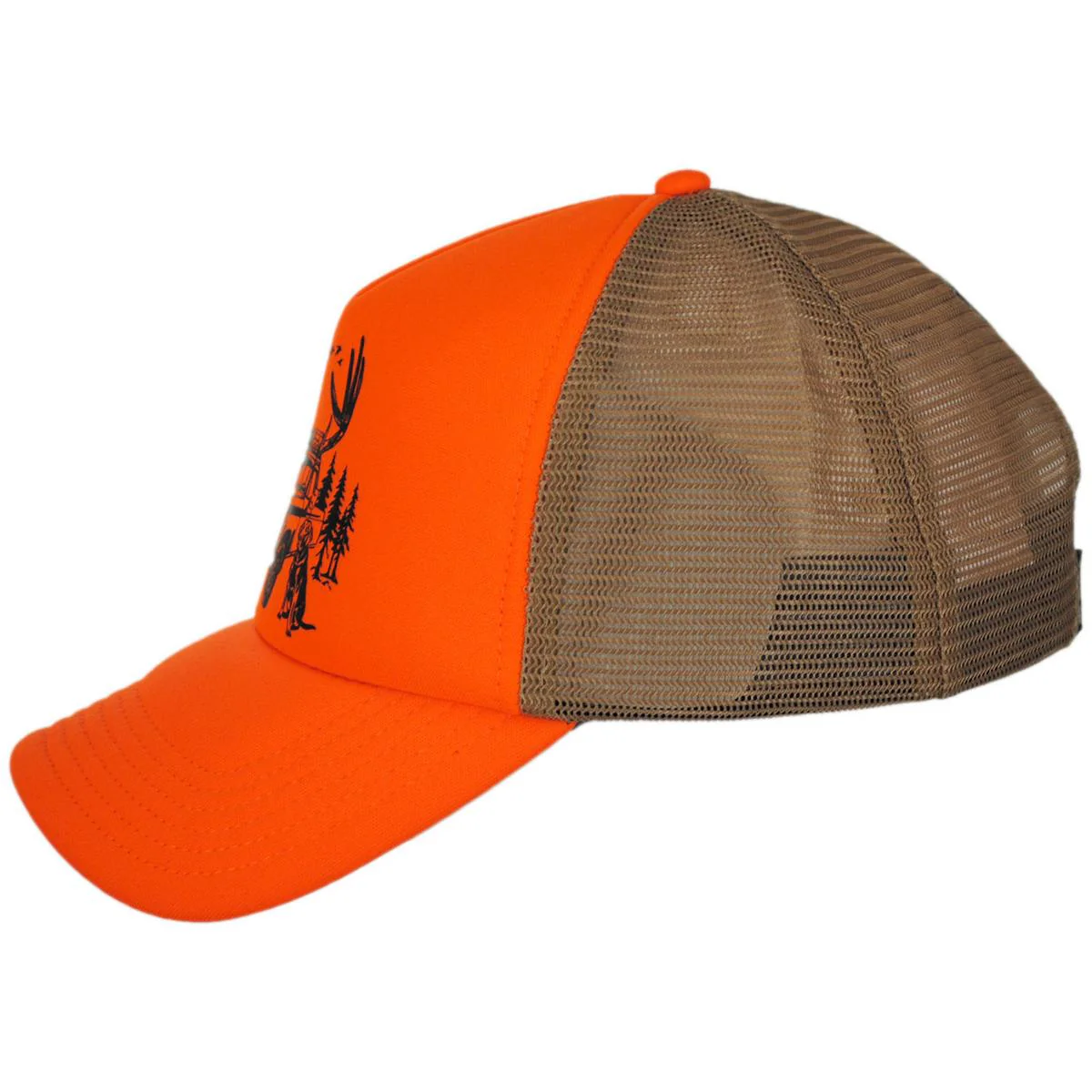 PHG Timberbuck Foam Mesh Trucker Snapback Baseball Cap - Image 4
