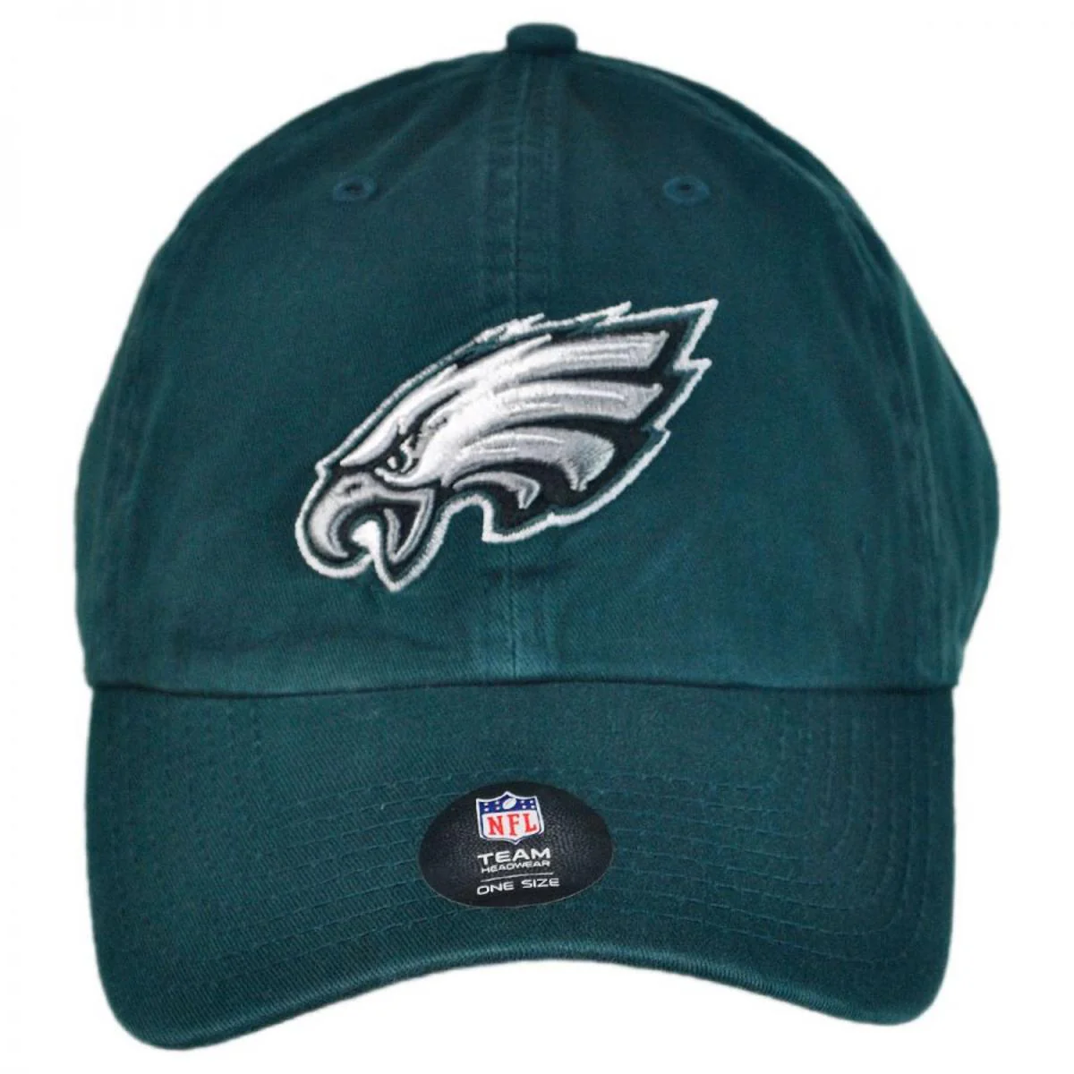 Philadelphia Eagles NFL Clean Up Strapback Baseball Cap Dad Hat - Image 2