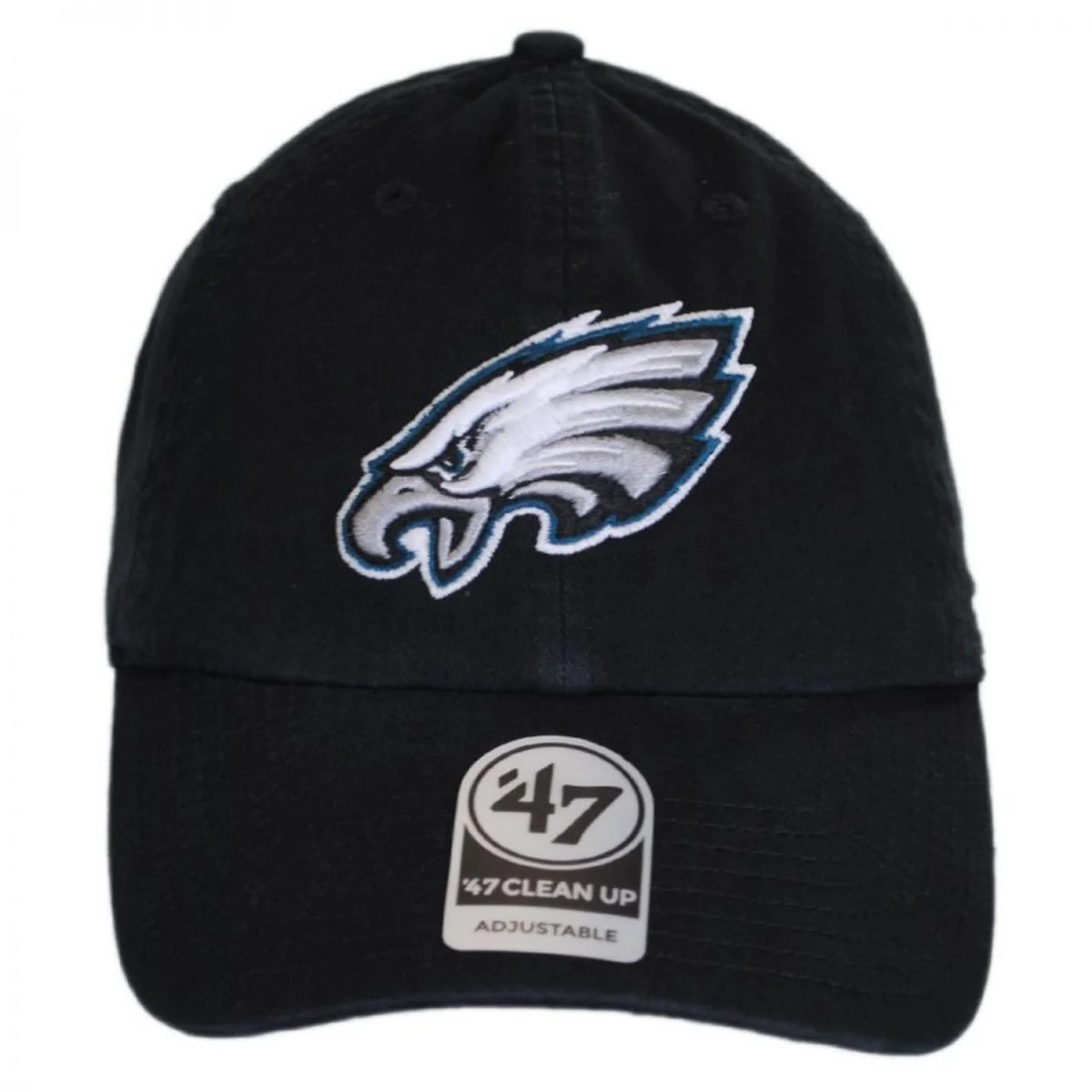 Philadelphia Eagles NFL Clean Up Strapback Baseball Cap Dad Hat - Image 6
