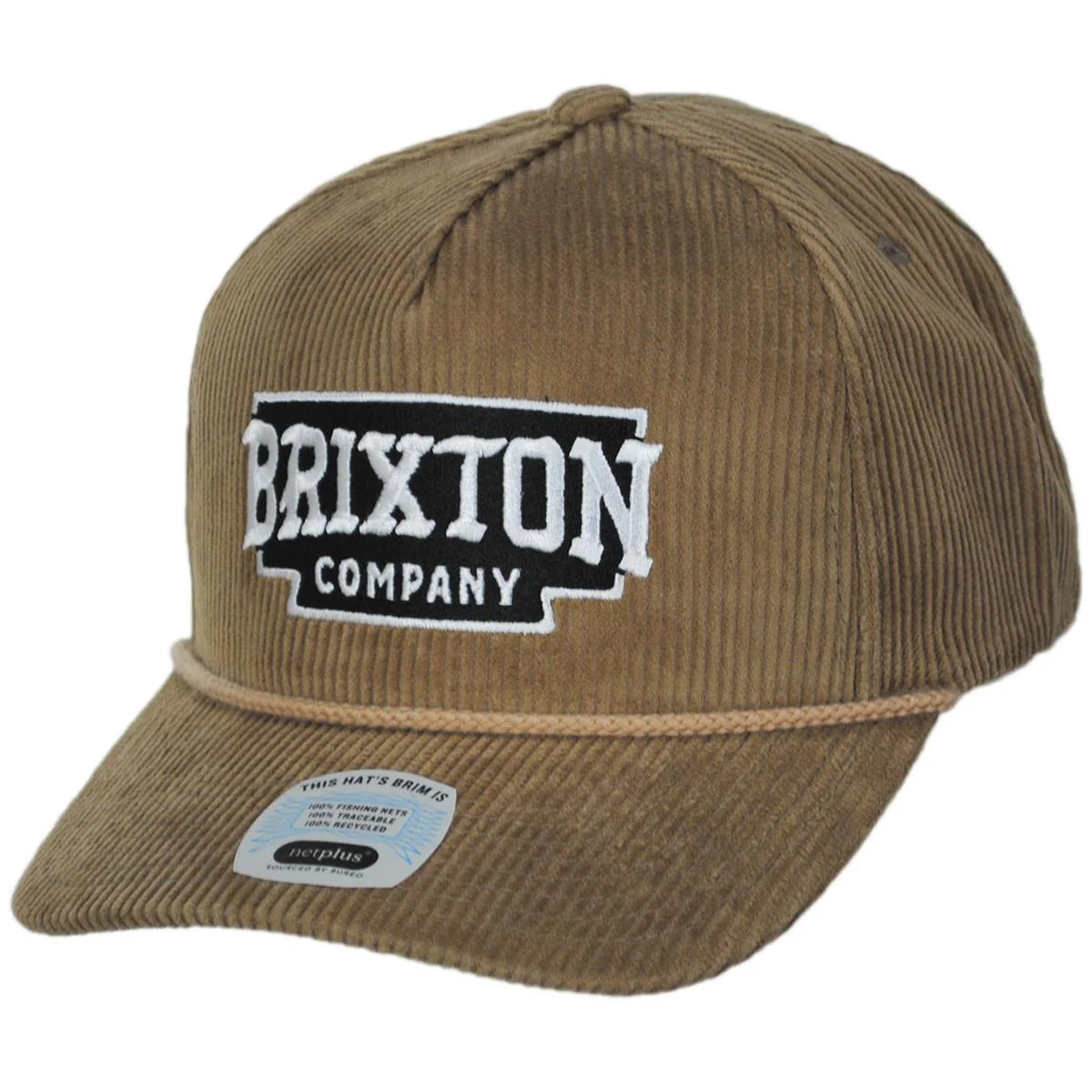 Pierson Cotton Corduroy MP Snapback Baseball Cap