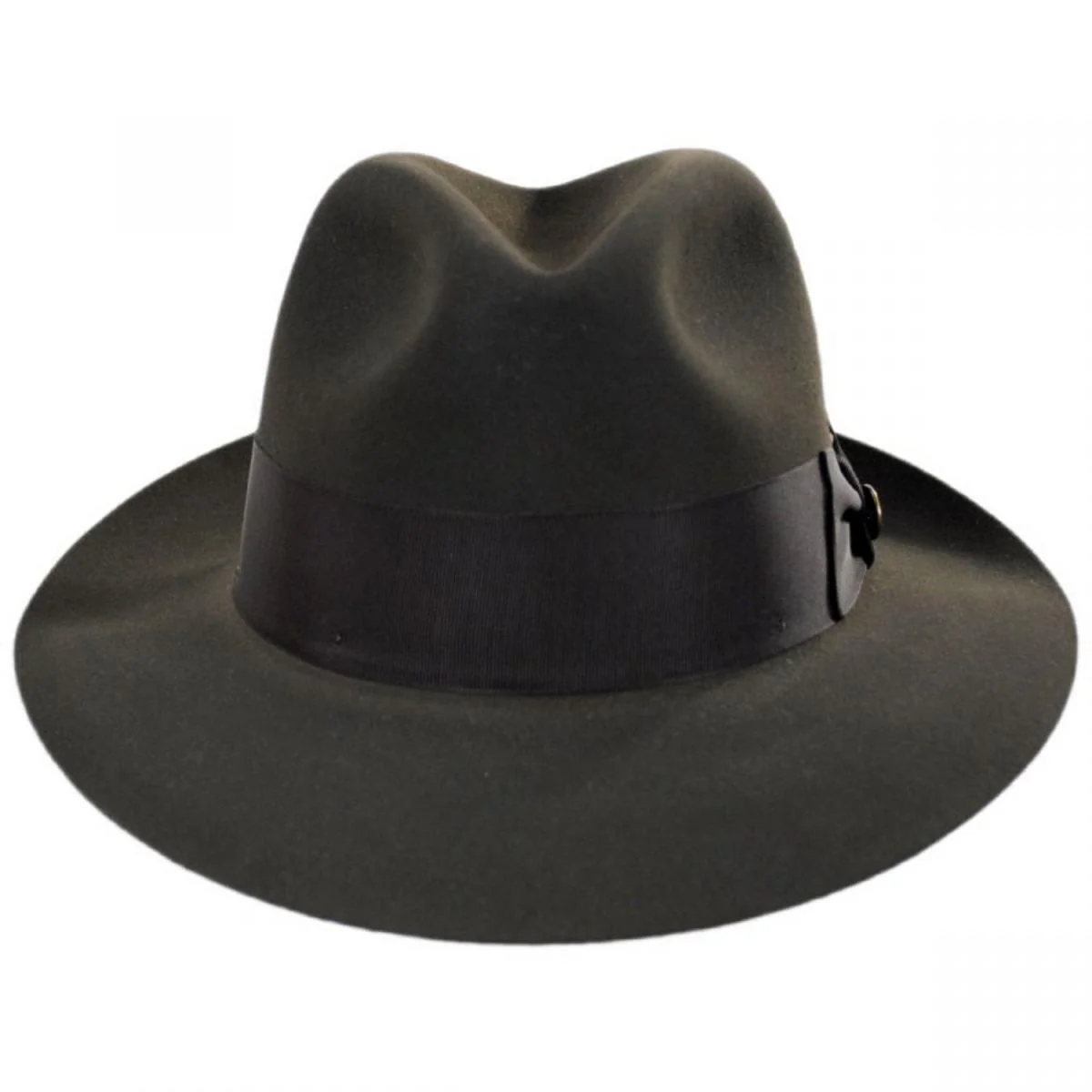 Pinnacle Beaver Fur Felt Fedora Hat - Image 8