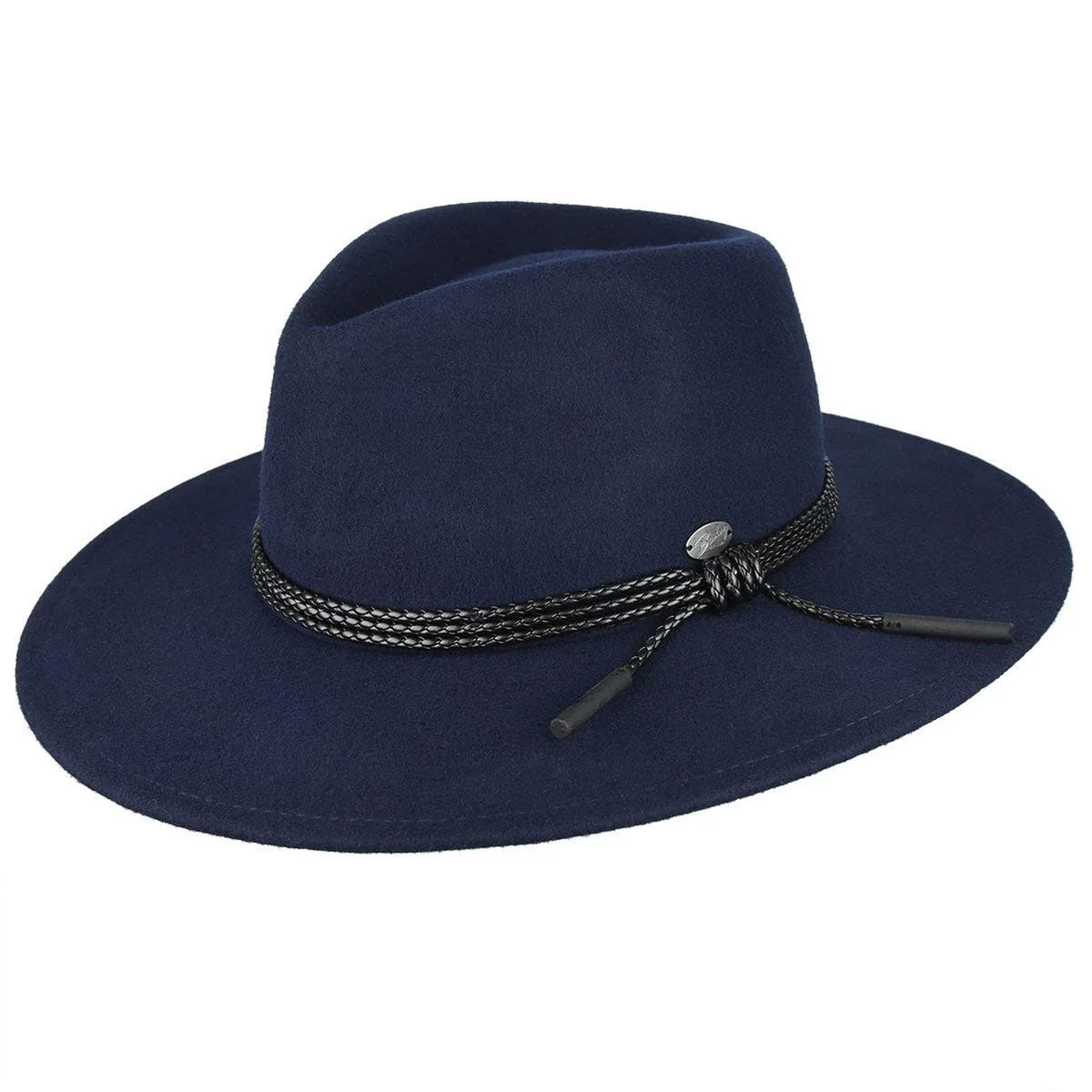 Piston Wool Felt Aussie Hat - Caramel & Navy - Image 5