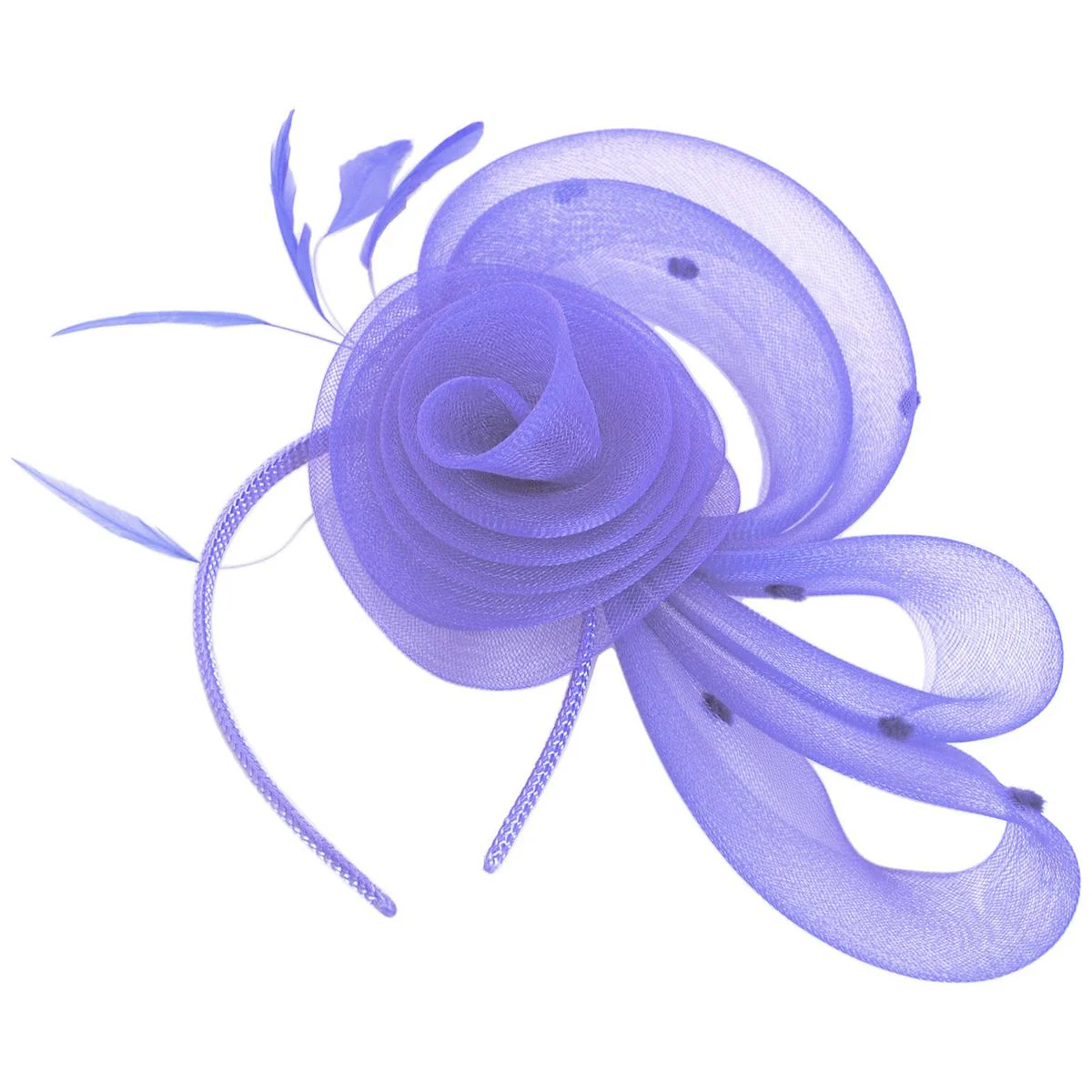 Pluma Horsehair Mesh Fascinator Hat - Image 17
