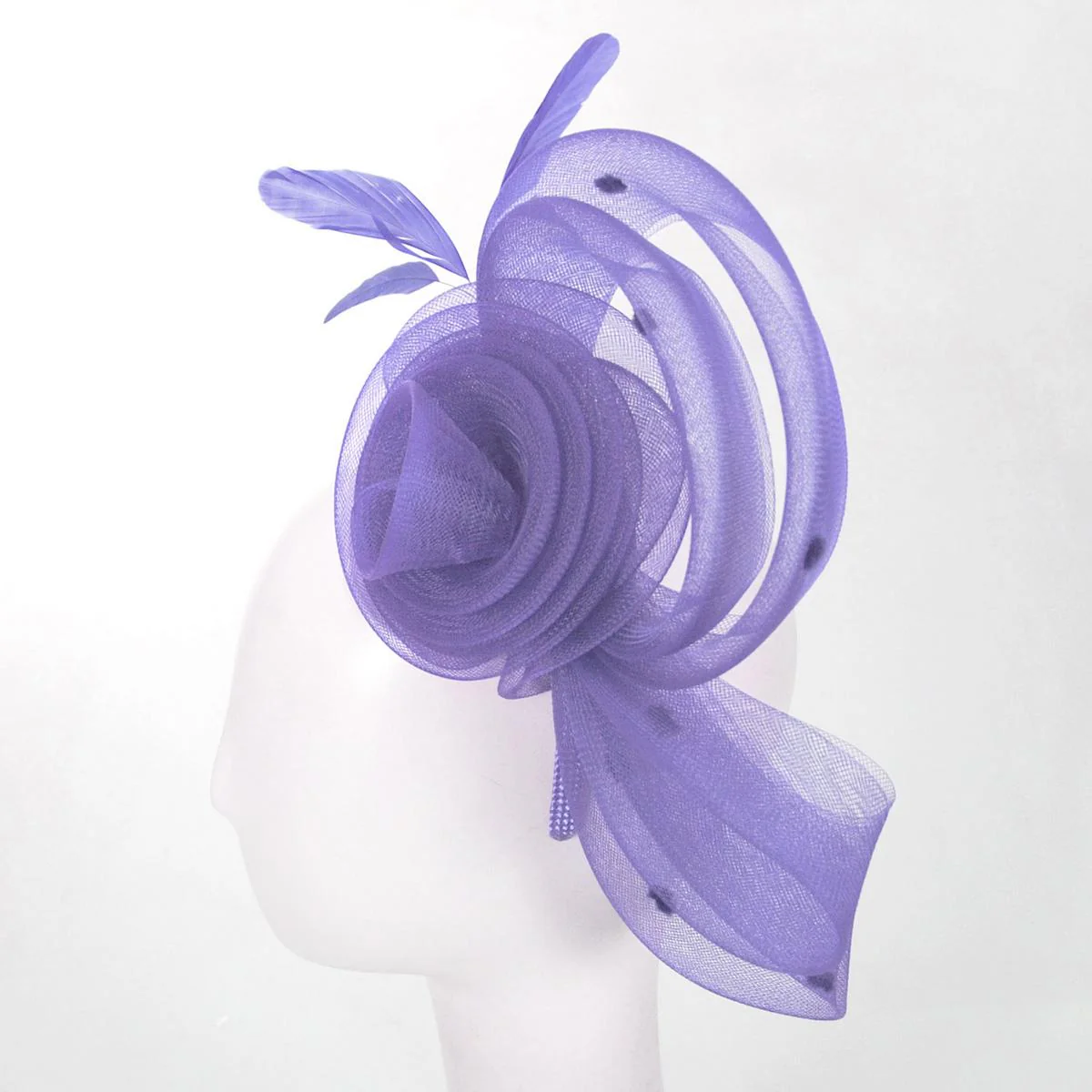 Pluma Horsehair Mesh Fascinator Hat - Image 19
