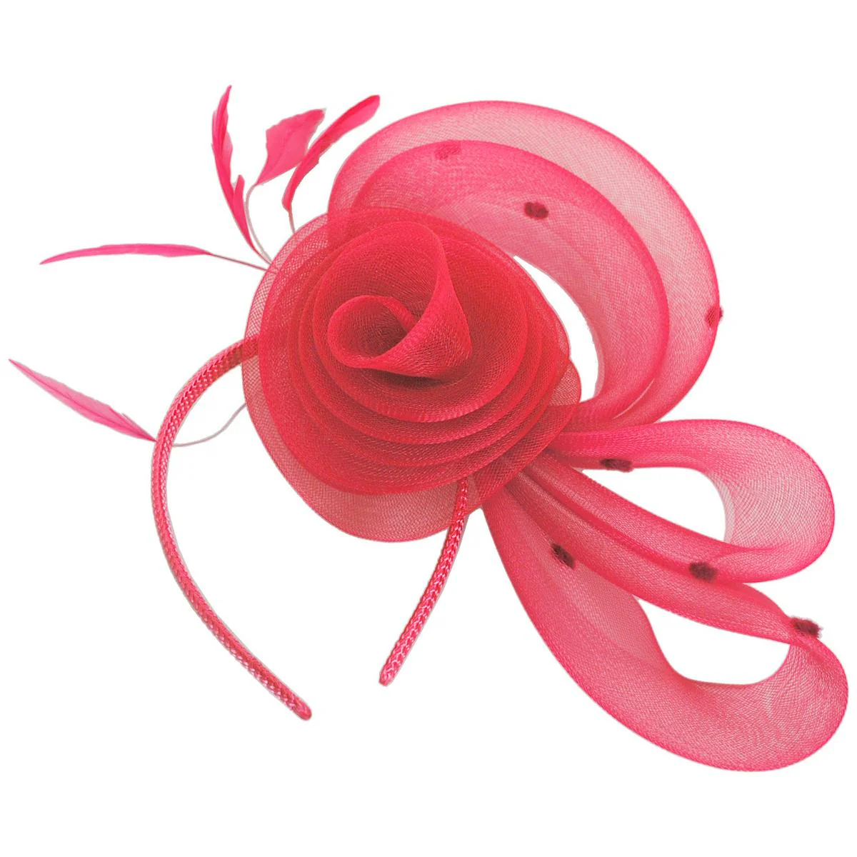 Pluma Horsehair Mesh Fascinator Hat - Image 21