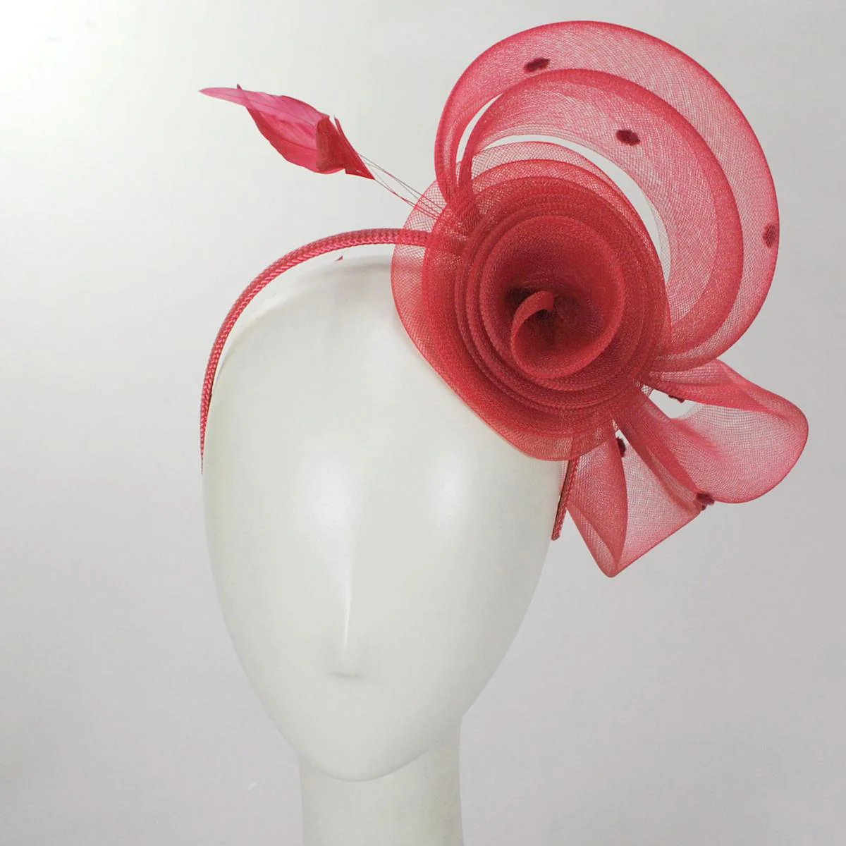 Pluma Horsehair Mesh Fascinator Hat - Image 22