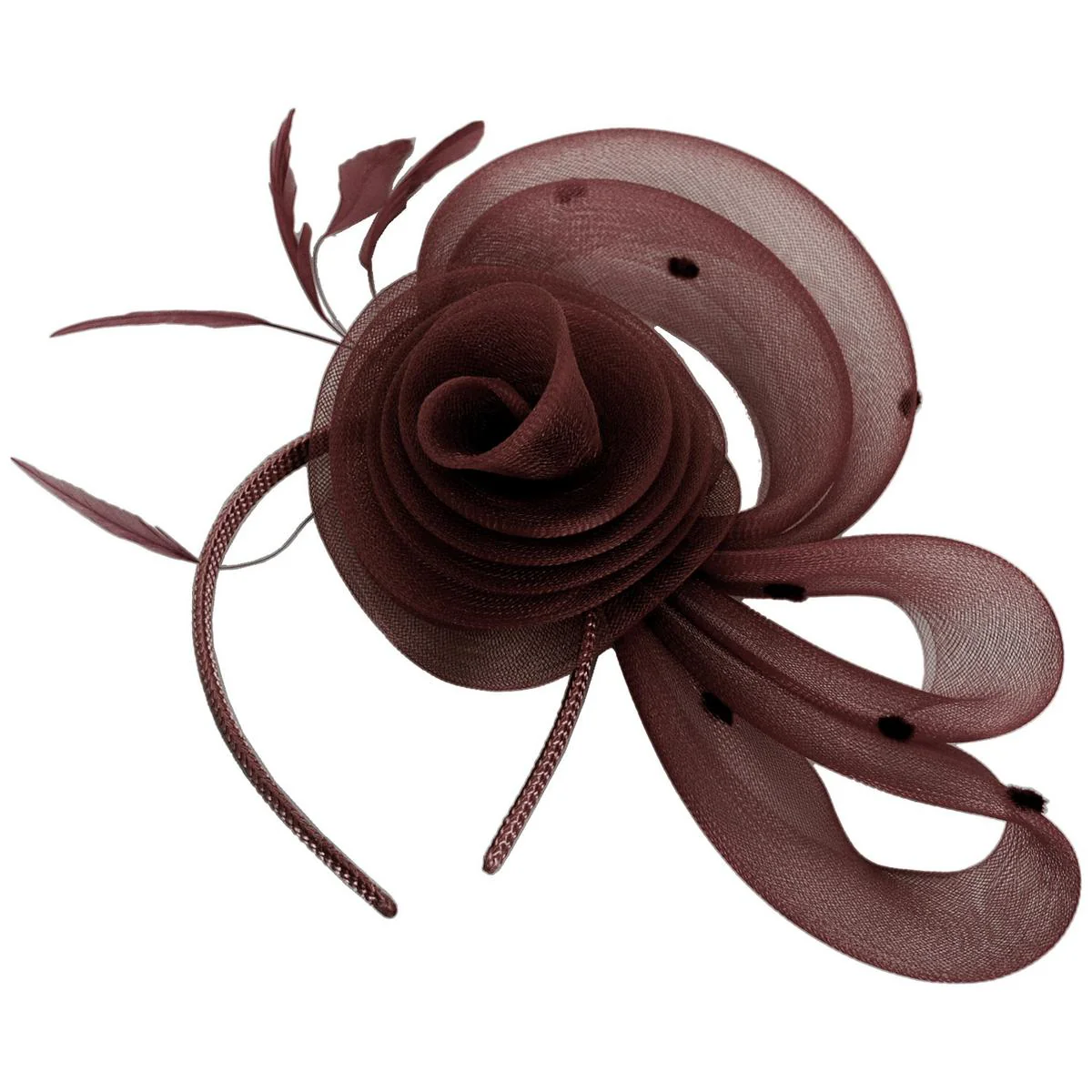 Pluma Horsehair Mesh Fascinator Hat - Image 8