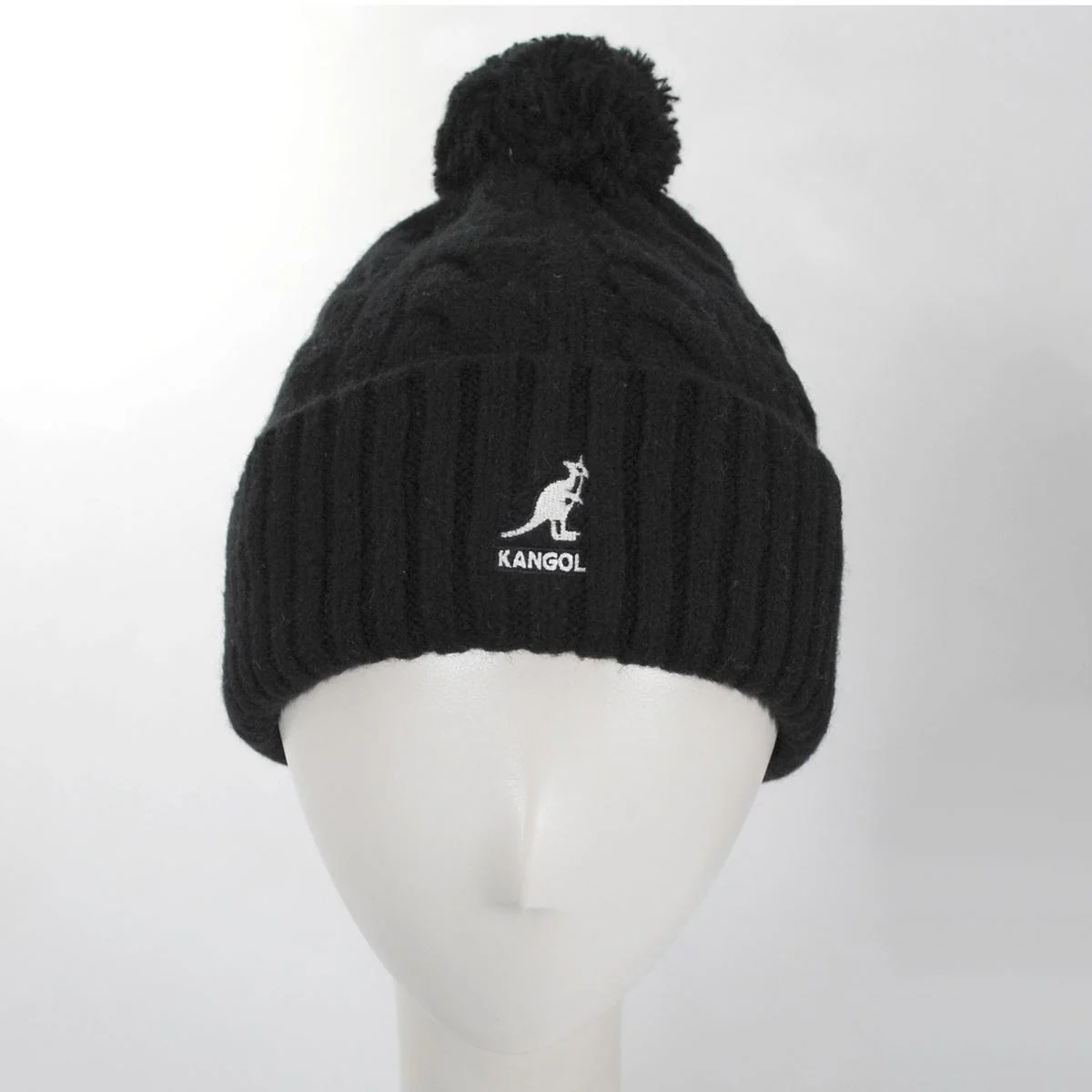 Pompom Cable Knit Beanie Hat - Image 8