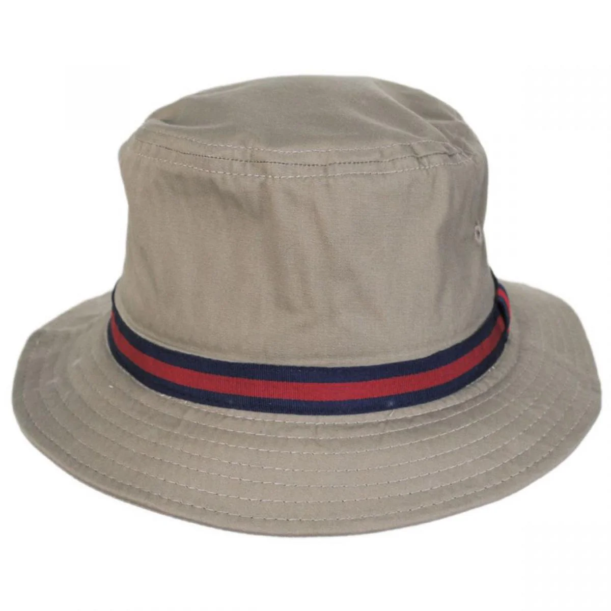 Poplin Cotton Blend Rain Bucket Hat - Image 2