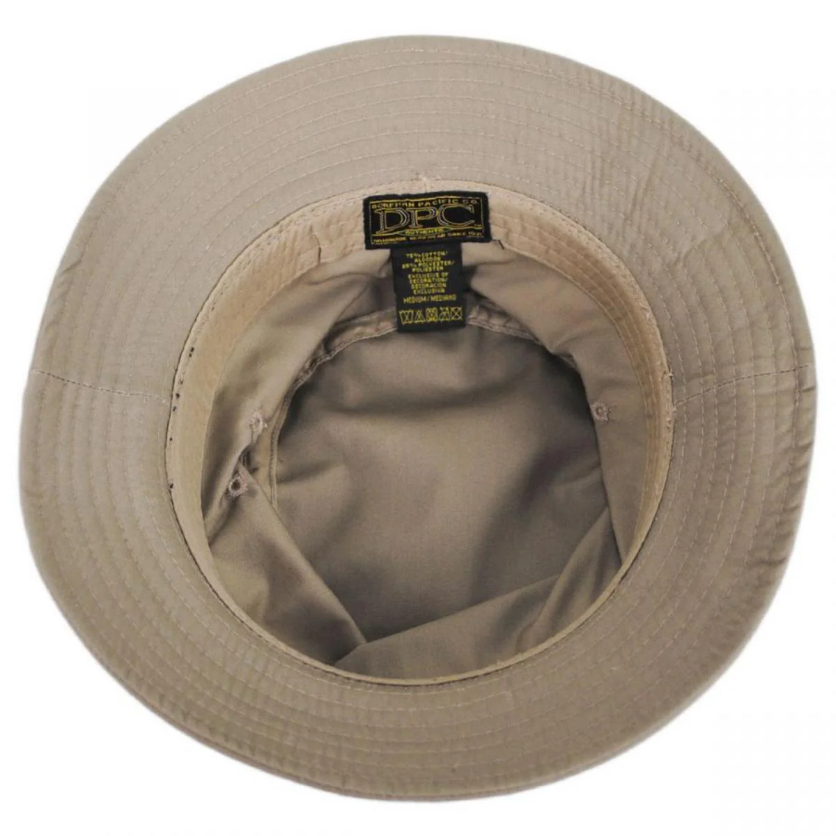 Poplin Cotton Blend Rain Bucket Hat - Image 4