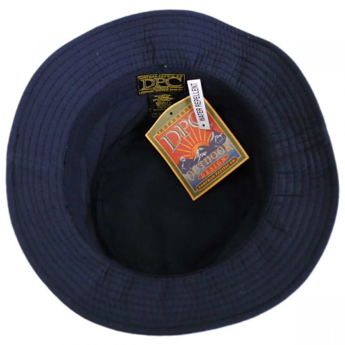 Poplin Cotton Blend Rain Bucket Hat - Image 8