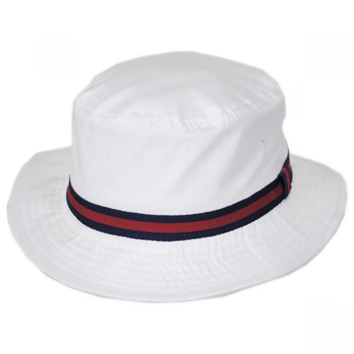 Poplin Cotton Blend Rain Bucket Hat - Image 9