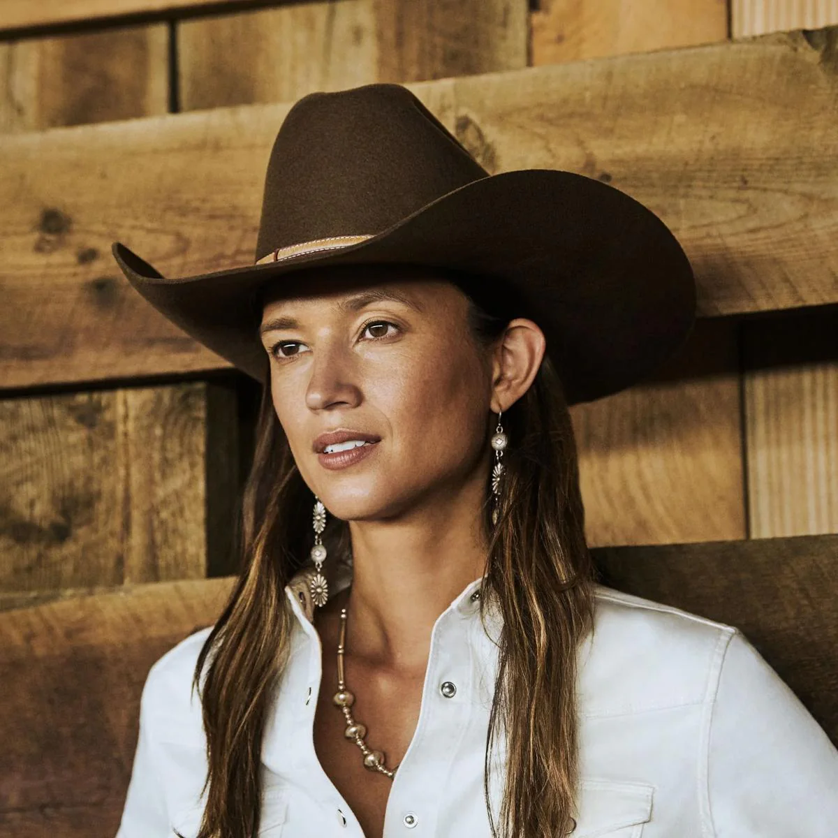 Powder River Buffalo Fur Felt Western Hat - Image 6