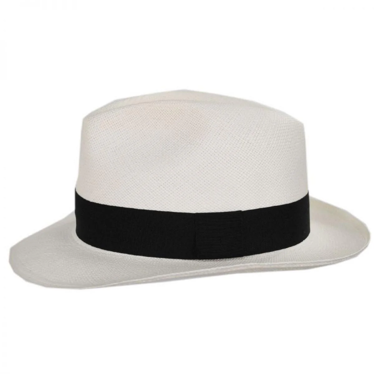 Puerto Cayo Panama Straw Fedora Hat - Image 3